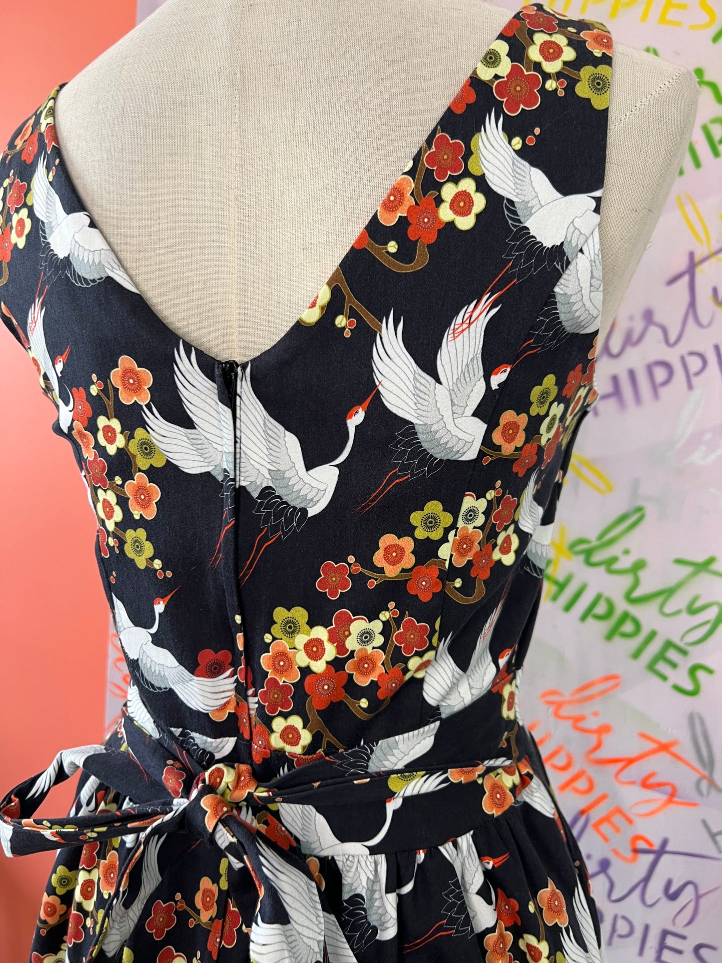 Uusi Lady VINTAGE mekko 12/M