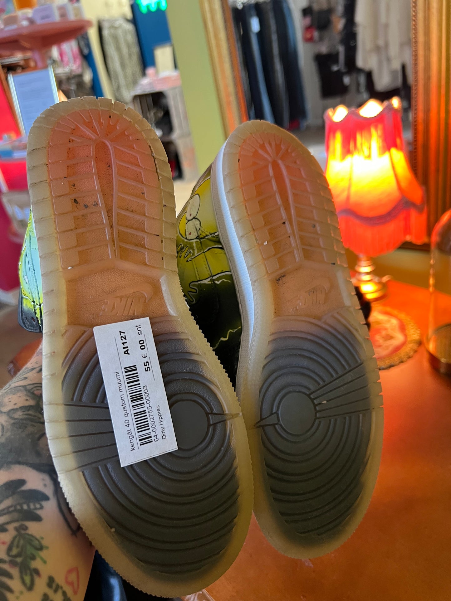 Q Custom Kicks Muumi 40