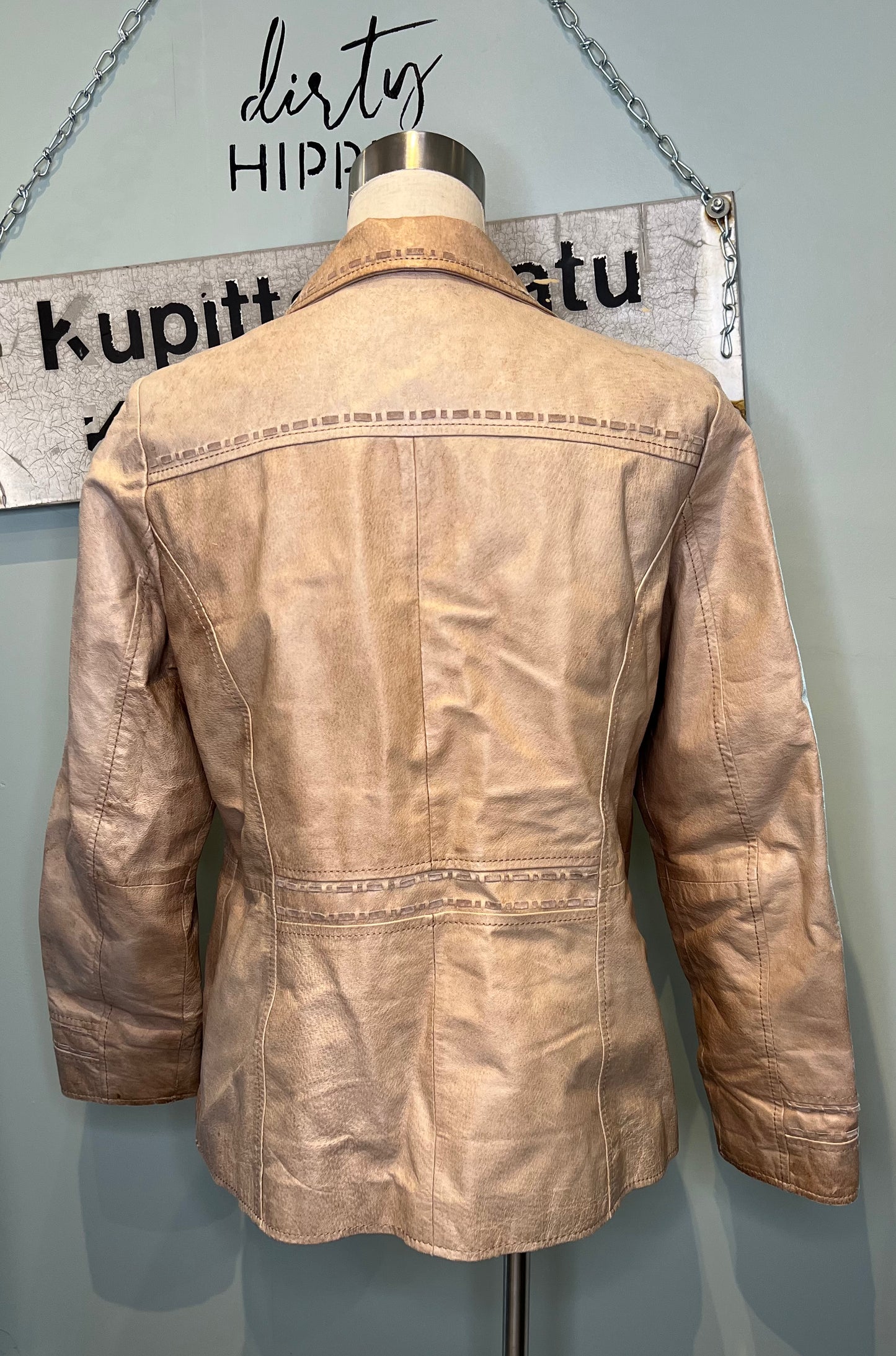 Nahkatakki Jofama 38