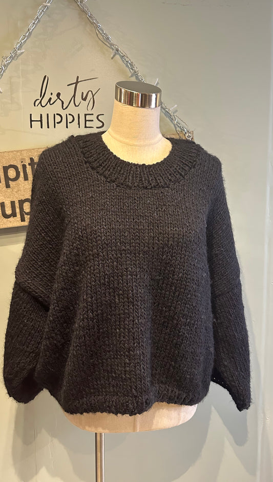 Villasekoiteneule käsintehty ONE SIZE