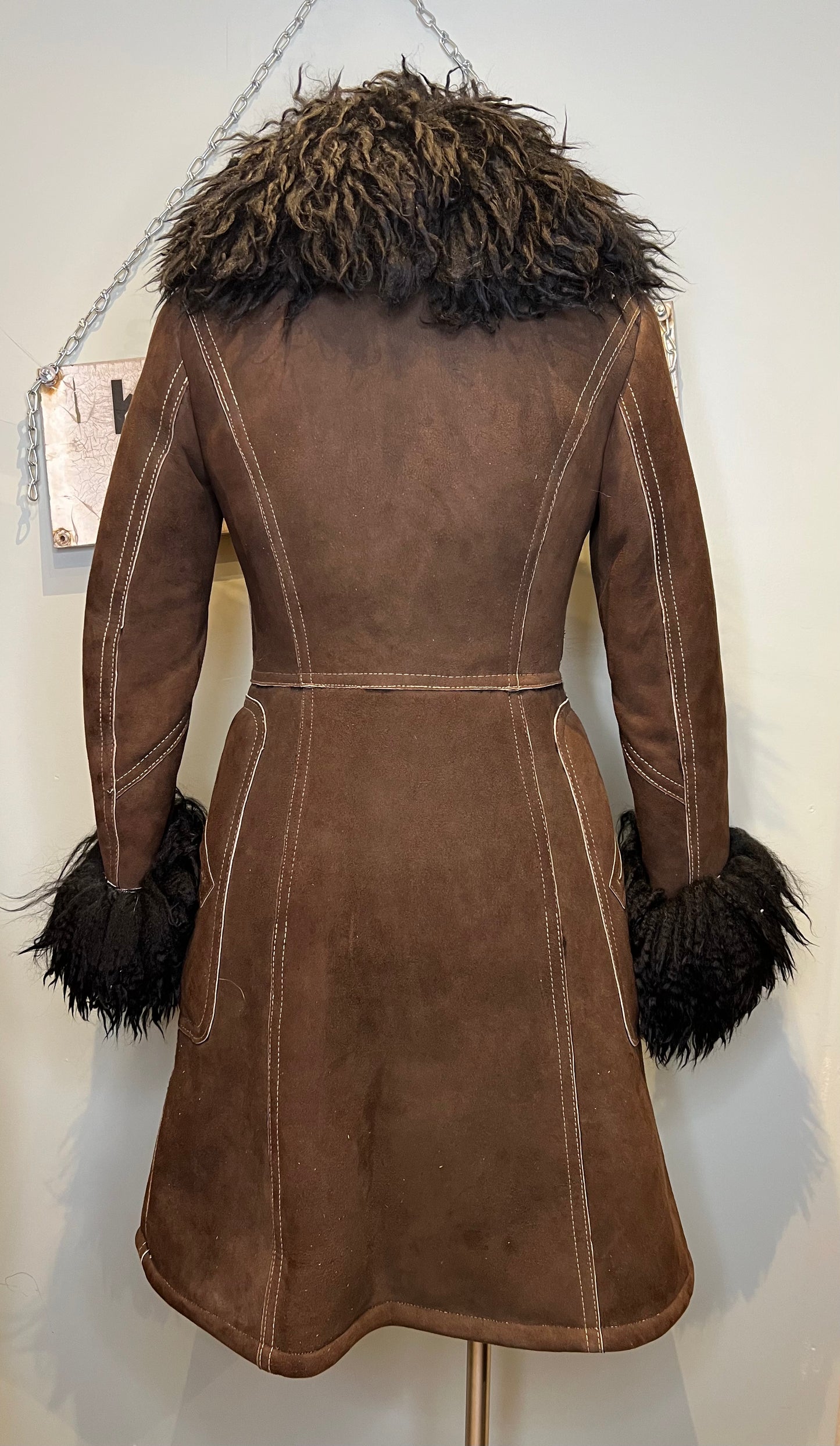 Mokkanahkatakki Friitala XS