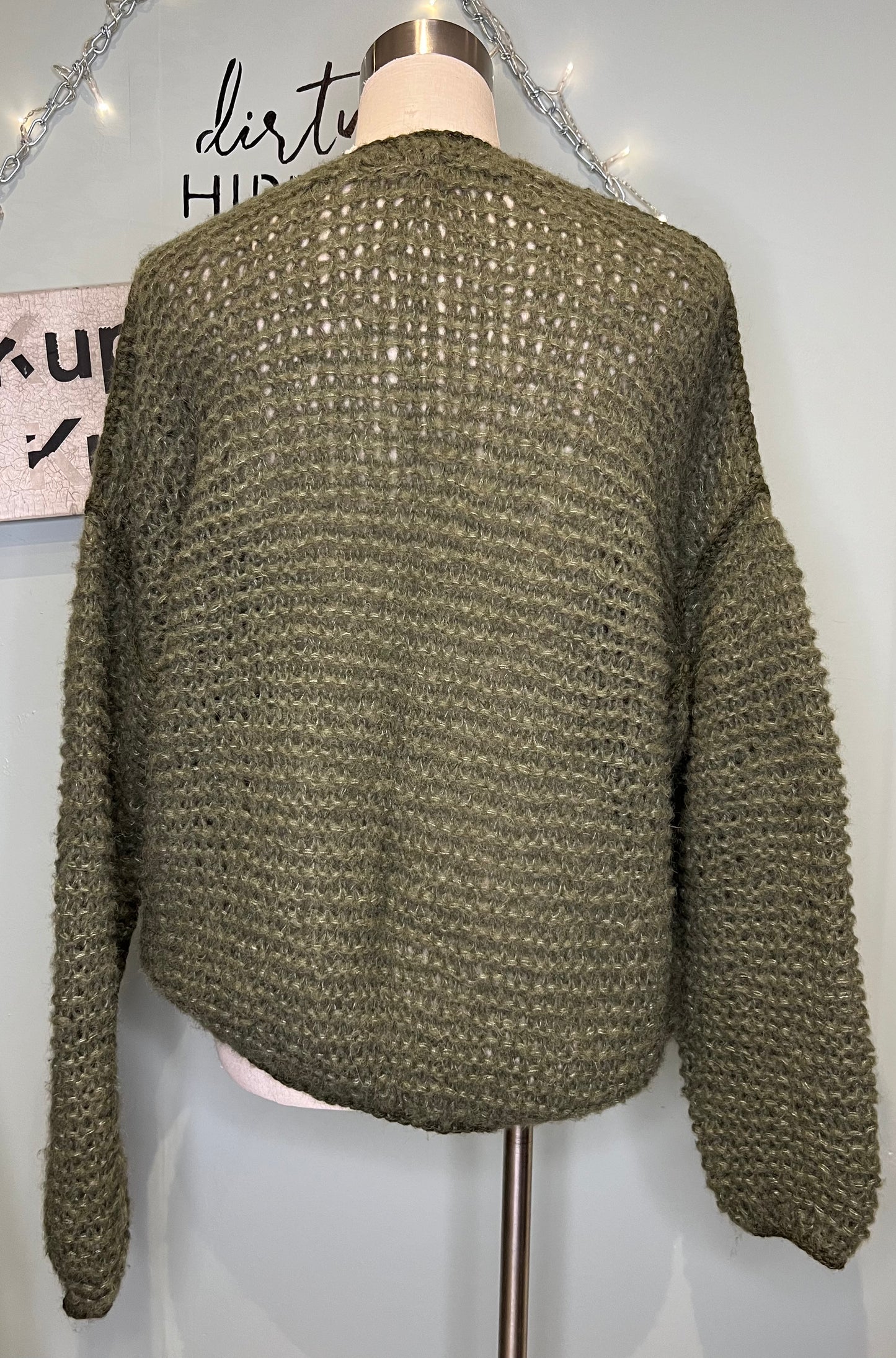 Alpakka/silkki neule ONE SIZE