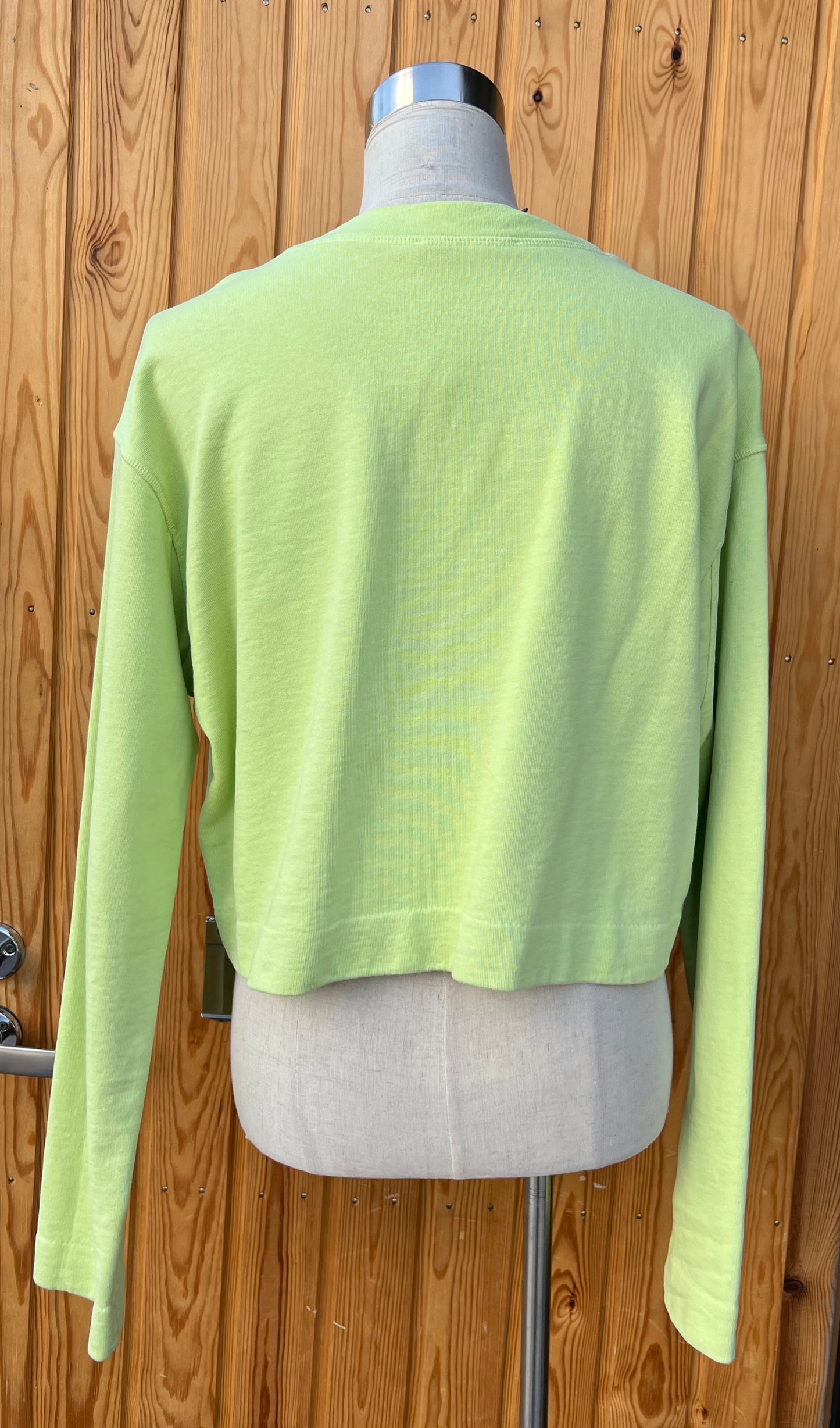 Crop COLLARI Acne Studios S vaaleanvihreä