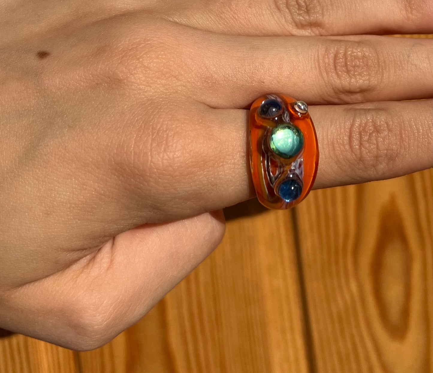 Sormus Aurora ring W design
