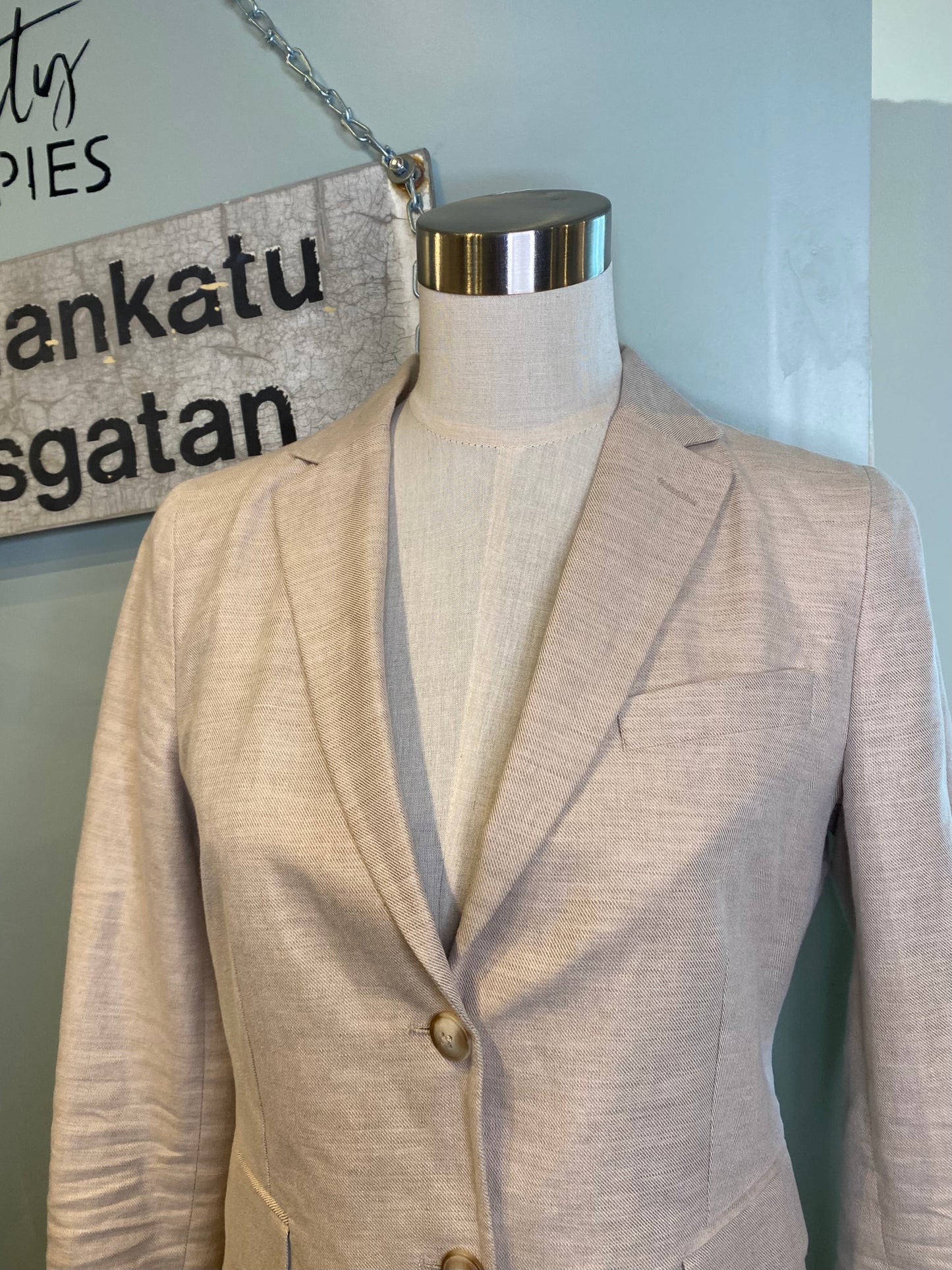 Pellavasekoite jakku GANT (36)