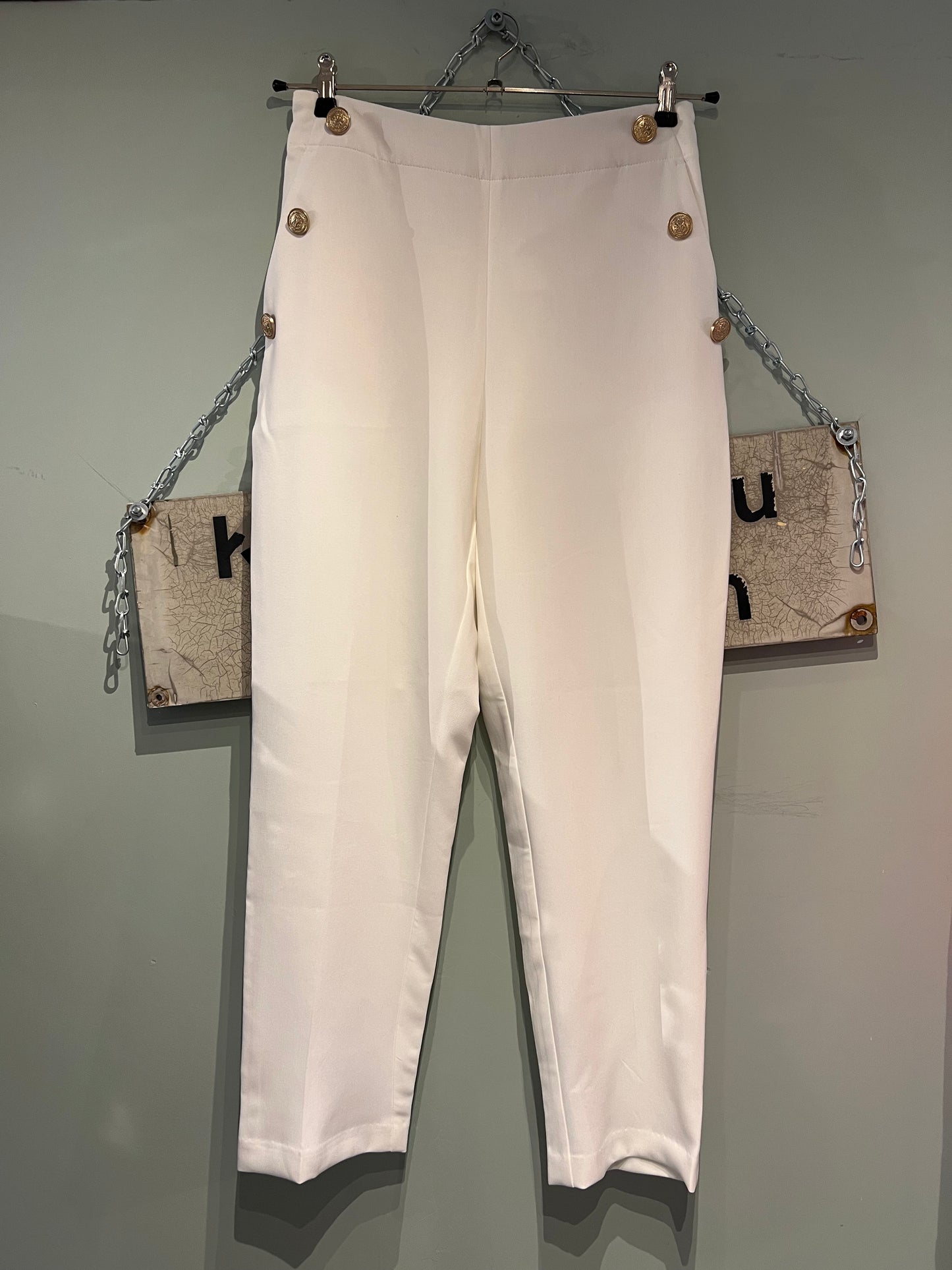 Housut M Zara valk