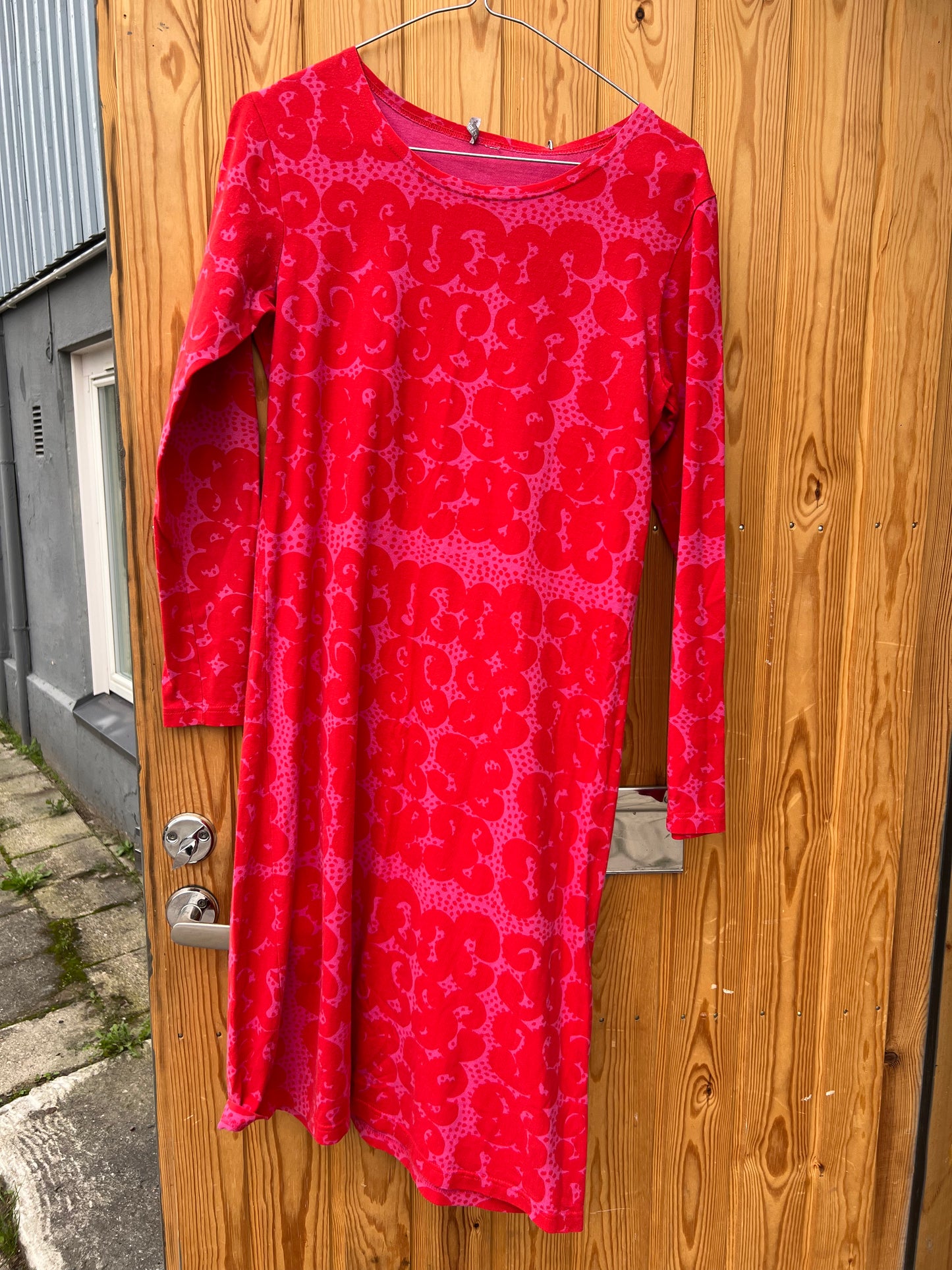 Trikoomekko S Marimekko pinkki/punainen