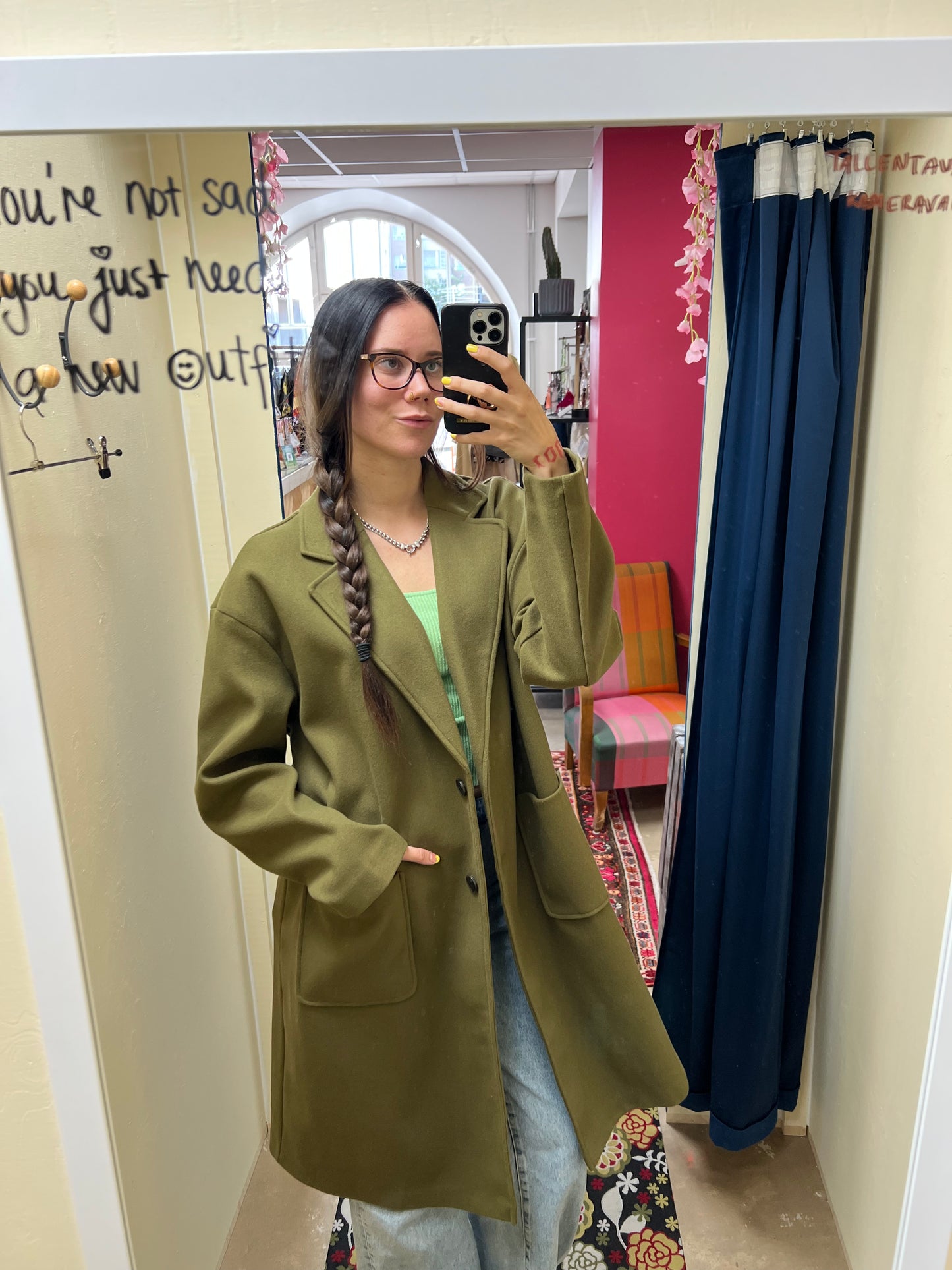 Villakangastakki L/XL