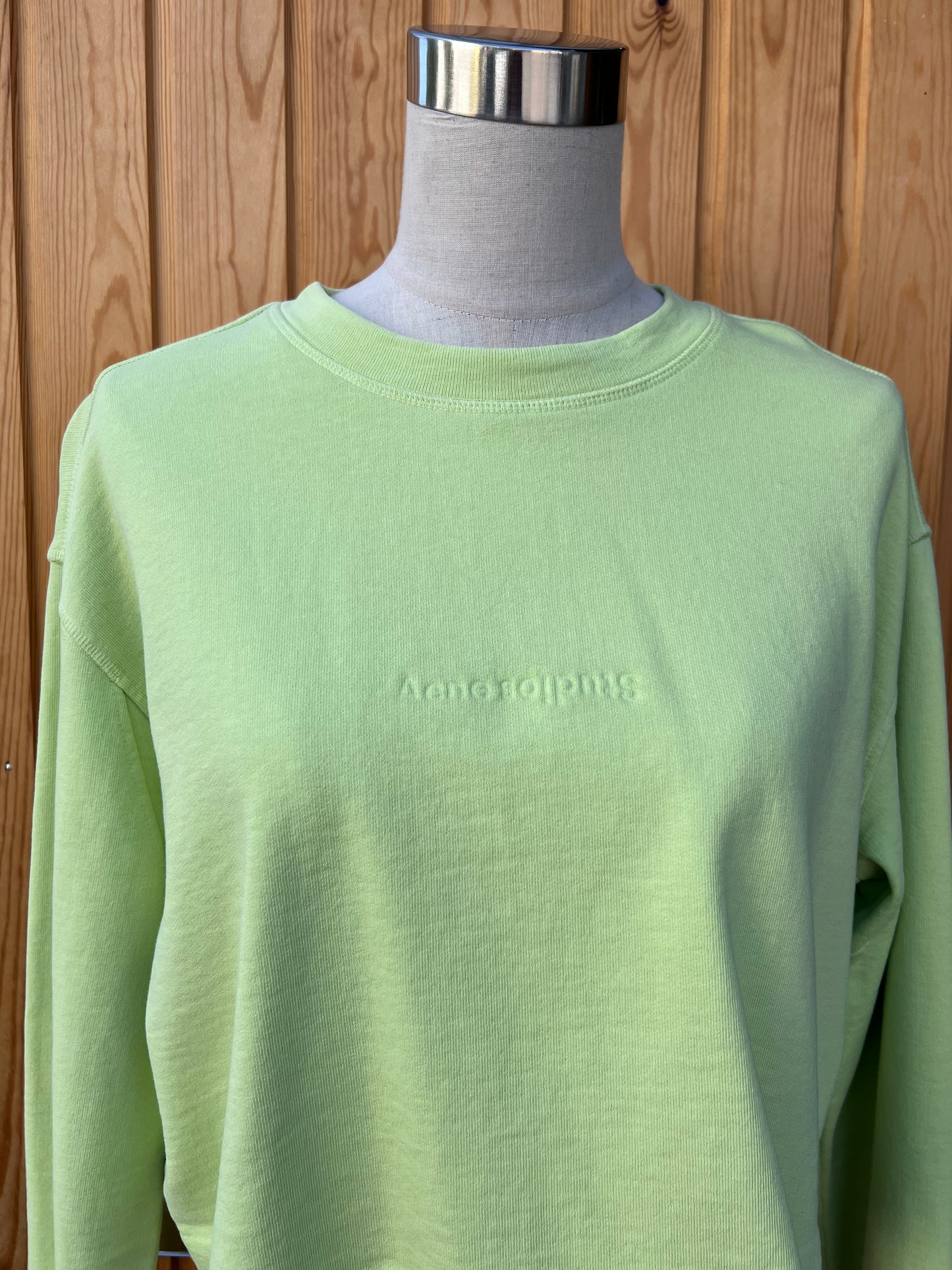 Crop COLLARI Acne Studios S vaaleanvihreä