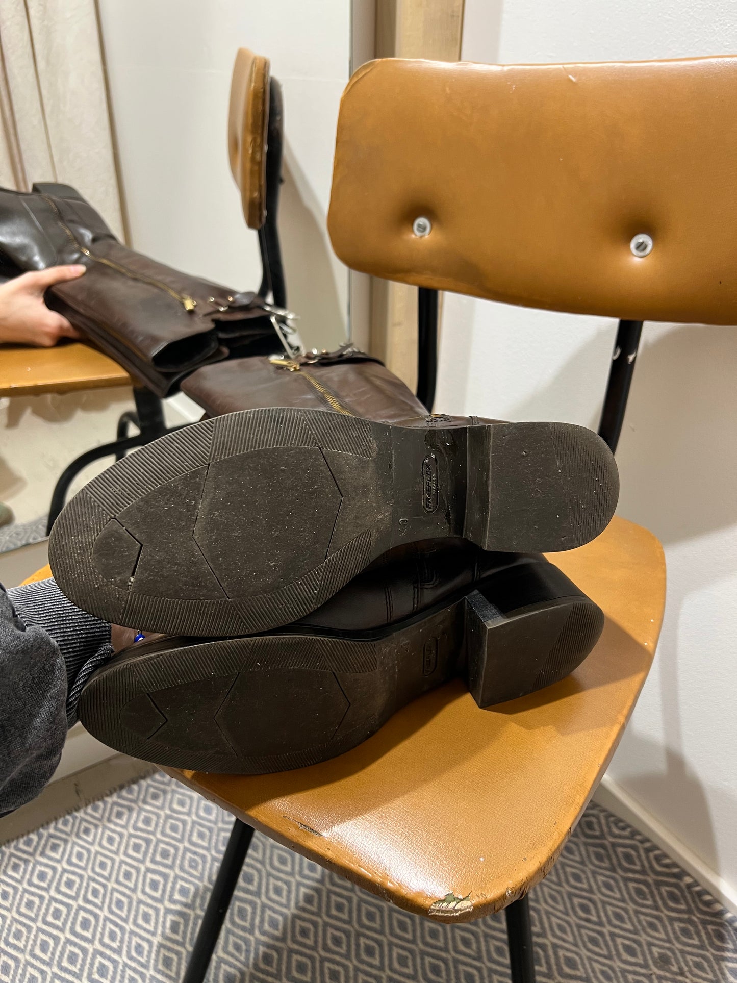 Keinonahkasaappaat Freeflex 40