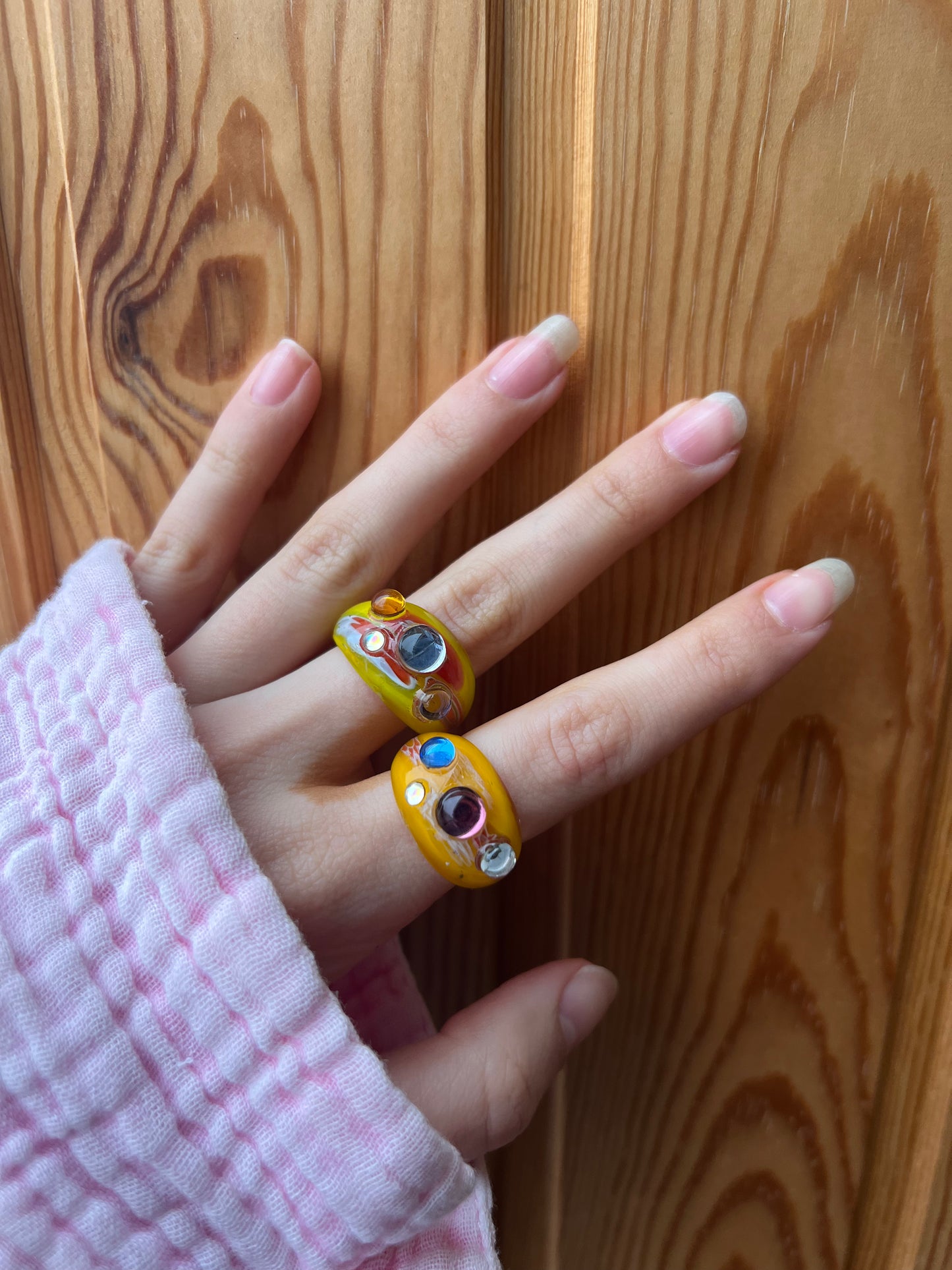 Lasisormus Karo koru ”Aurora ring”