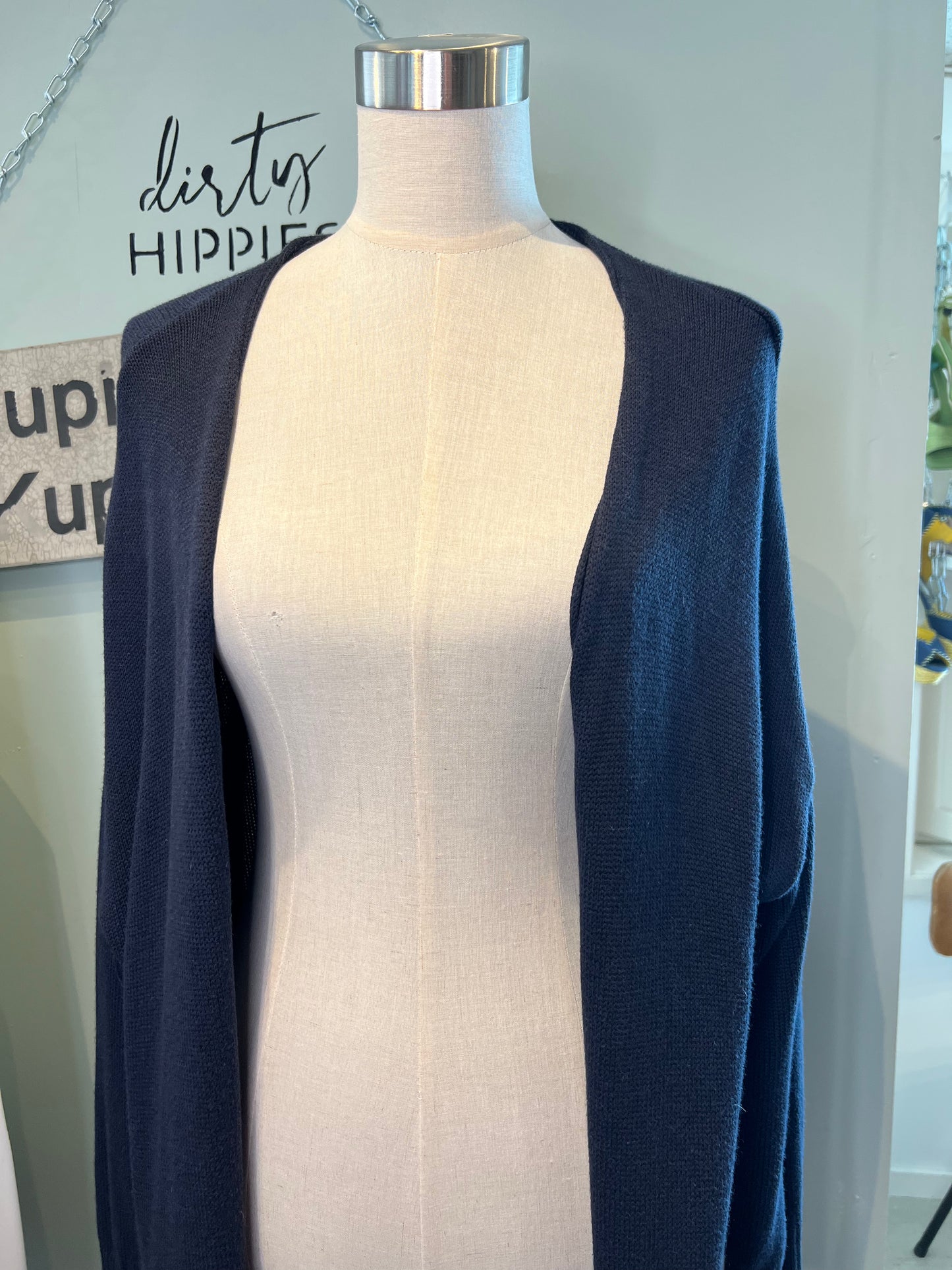 Pitkä neuletakki Milano XL