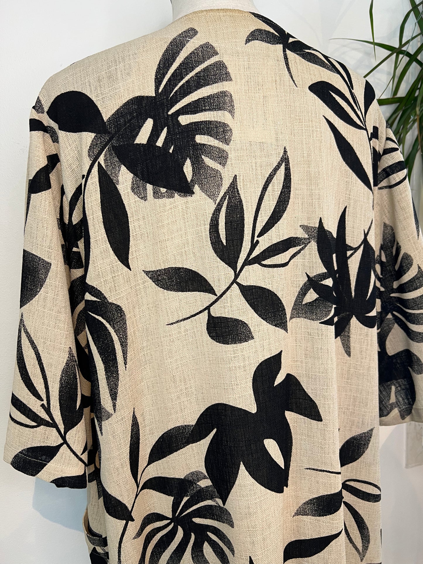 VINTAGE punottu kimono XXL