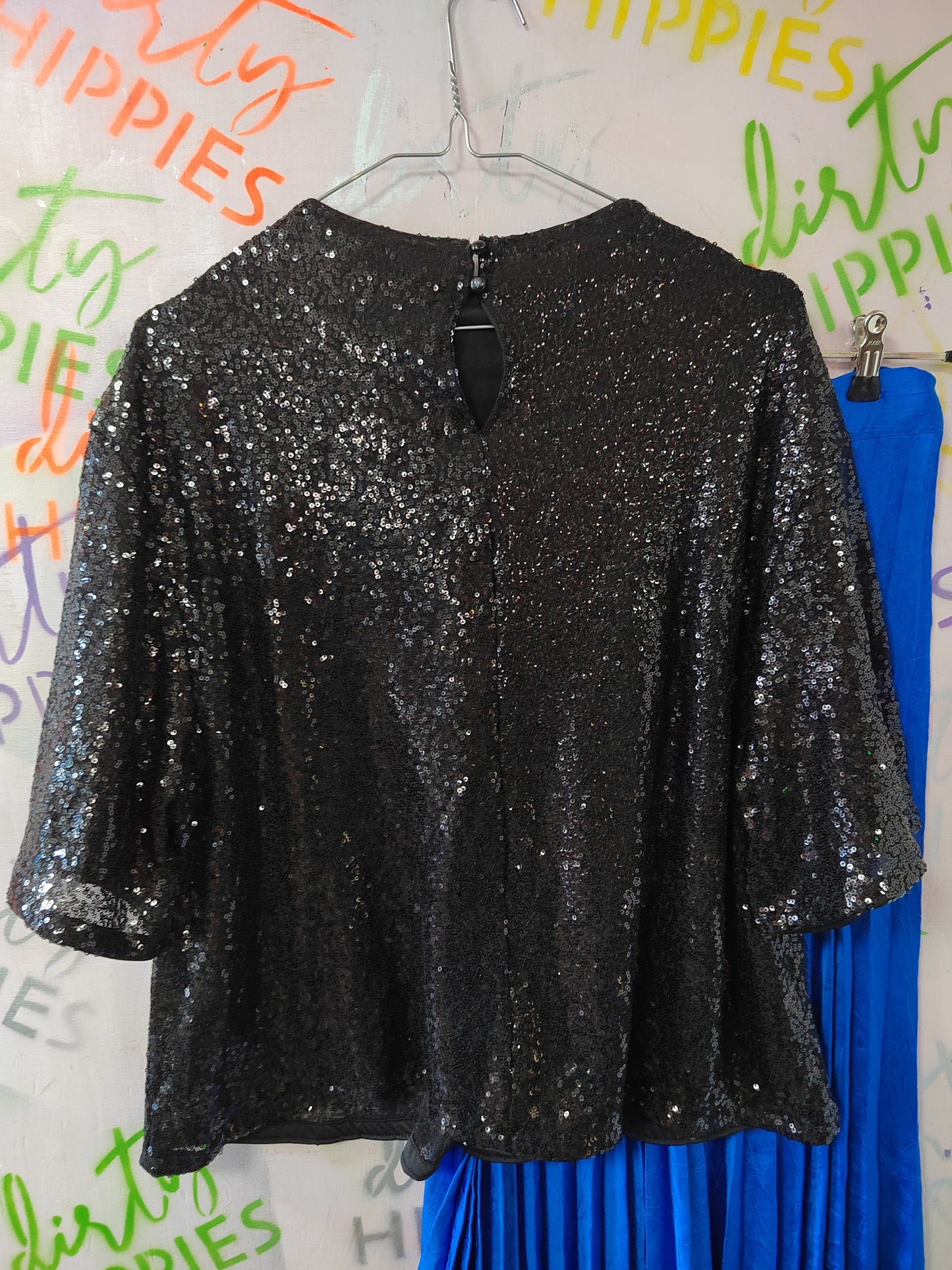 H&M paljettipaita XL