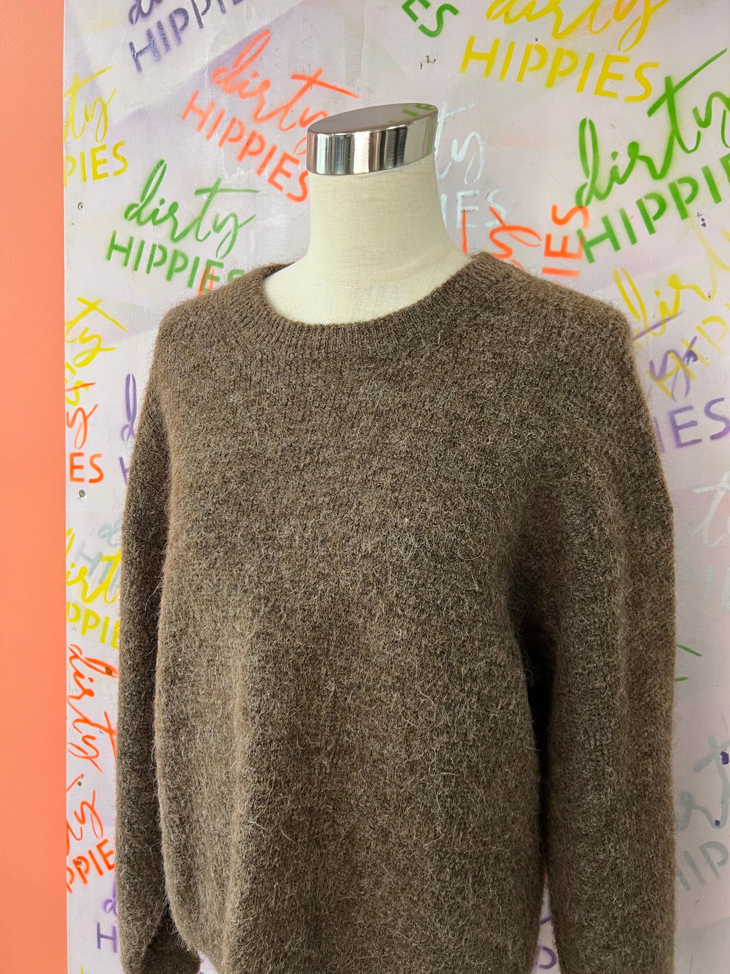Mohairsekoite neule M/L