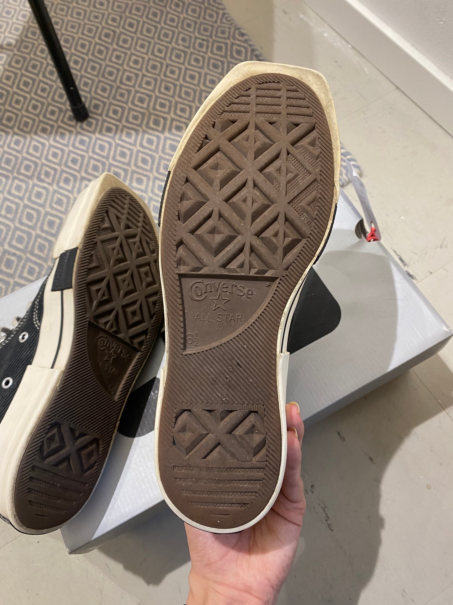 Tennarit Rick Owens x Converse 39,5