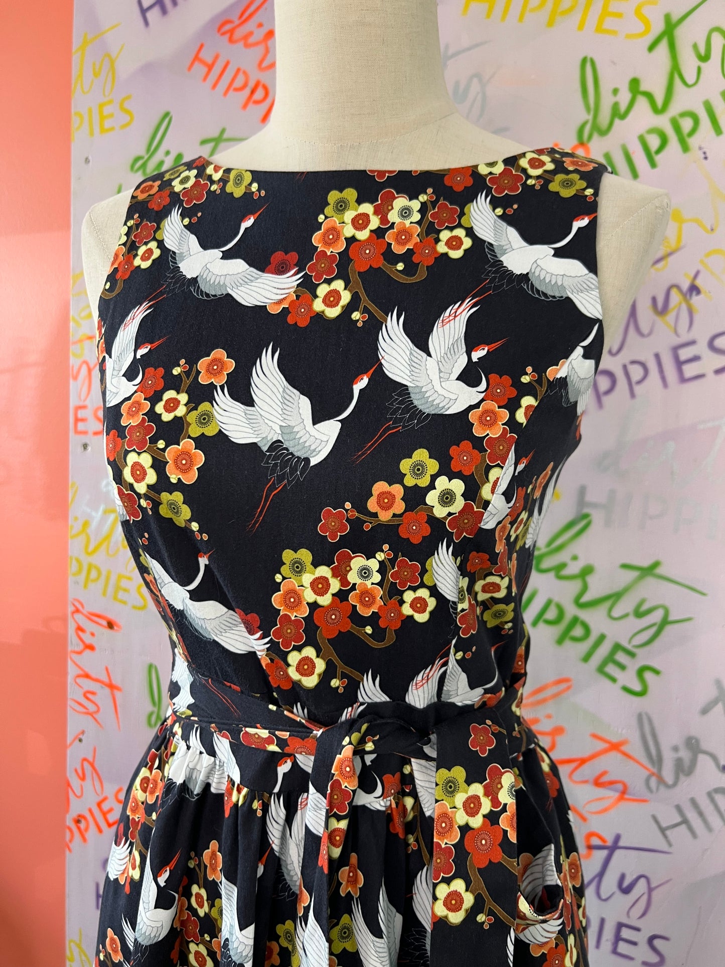 Uusi Lady VINTAGE mekko 12/M