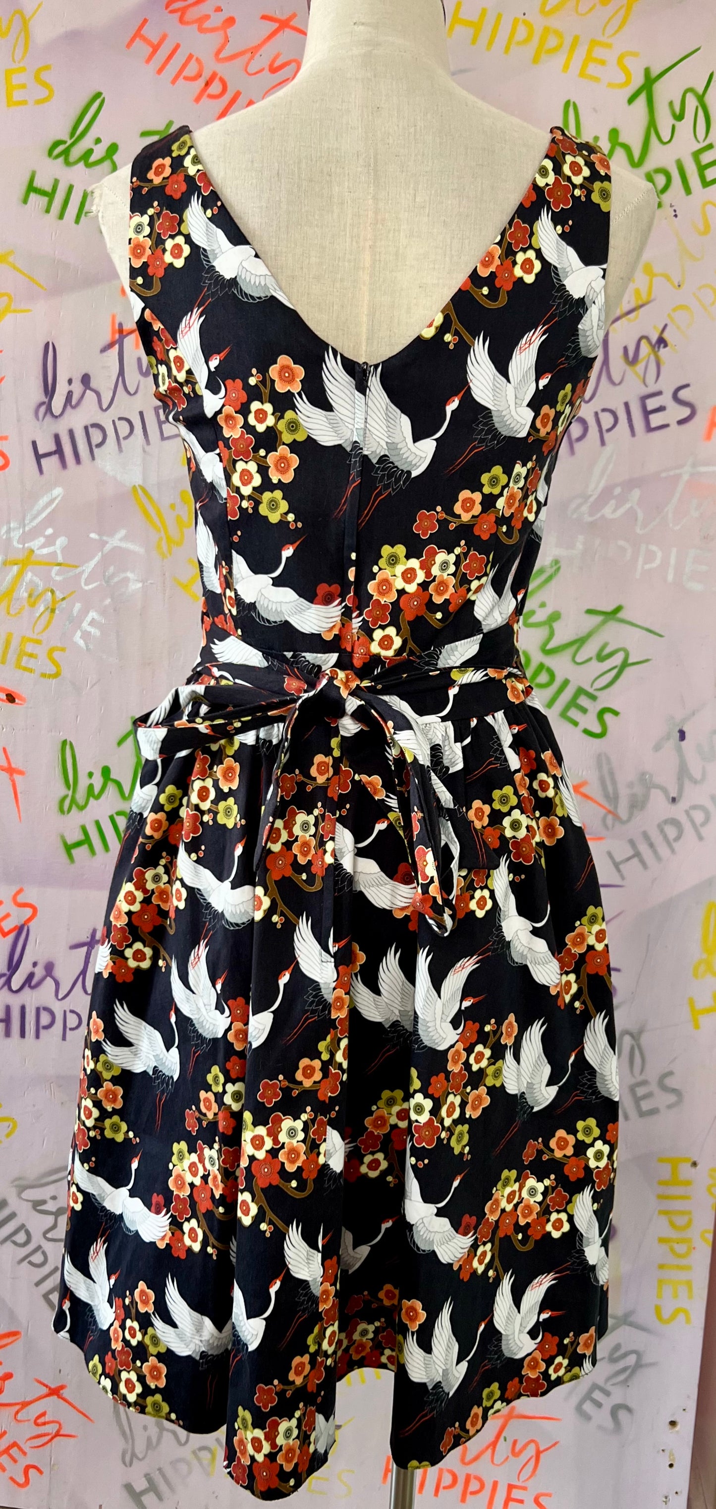 Uusi Lady VINTAGE mekko 12/M