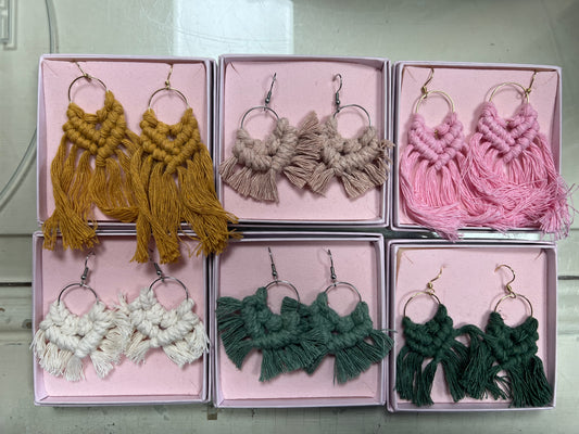Picla Design Macrame korvakorut