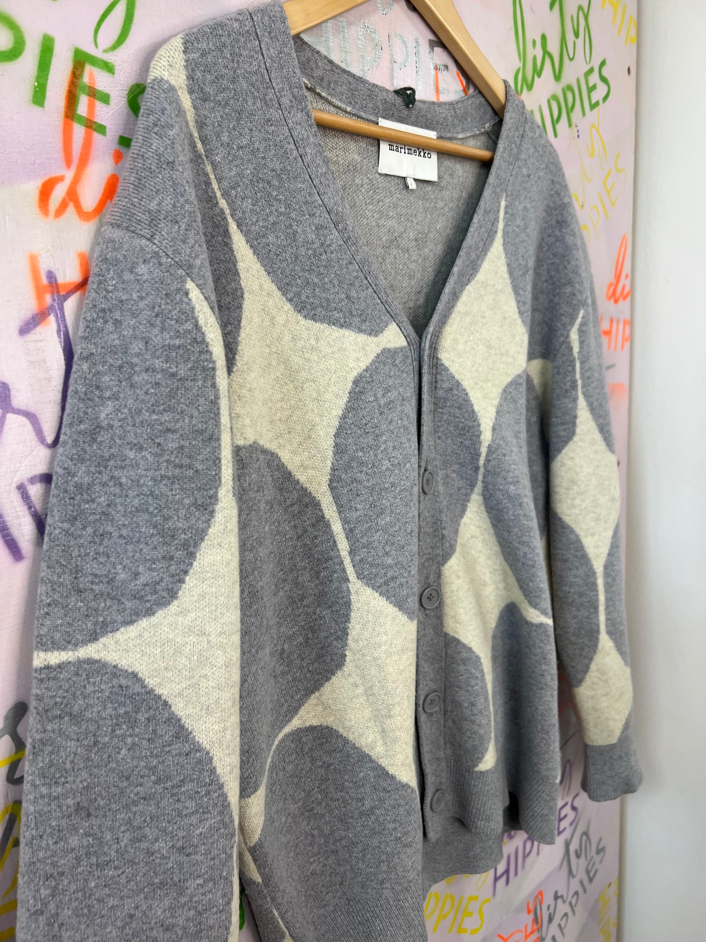 Marimekko Pallo villatakki L