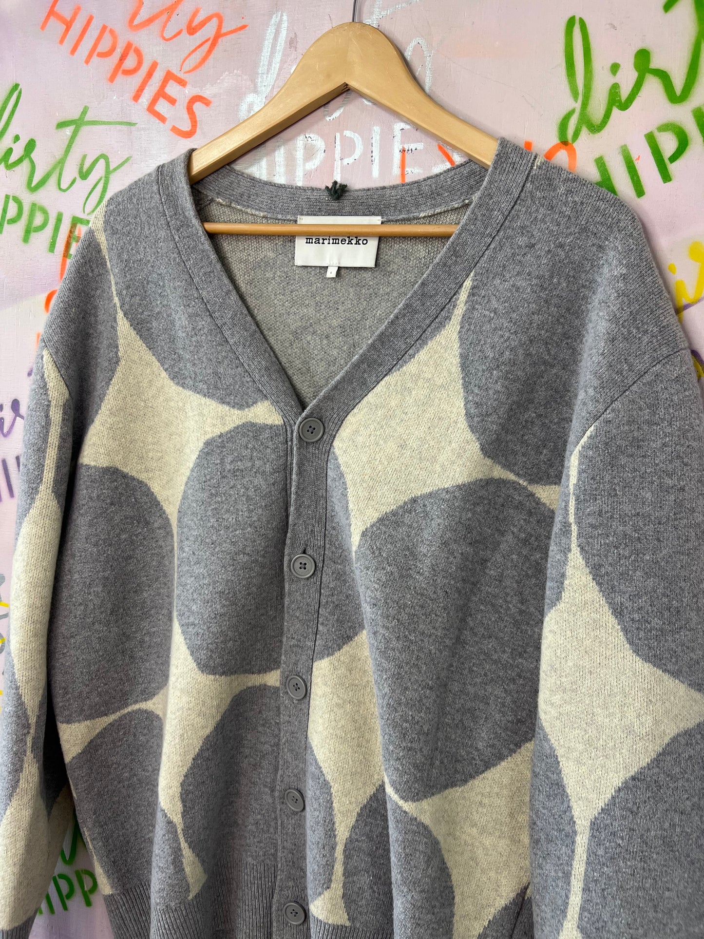 Marimekko Pallo villatakki L