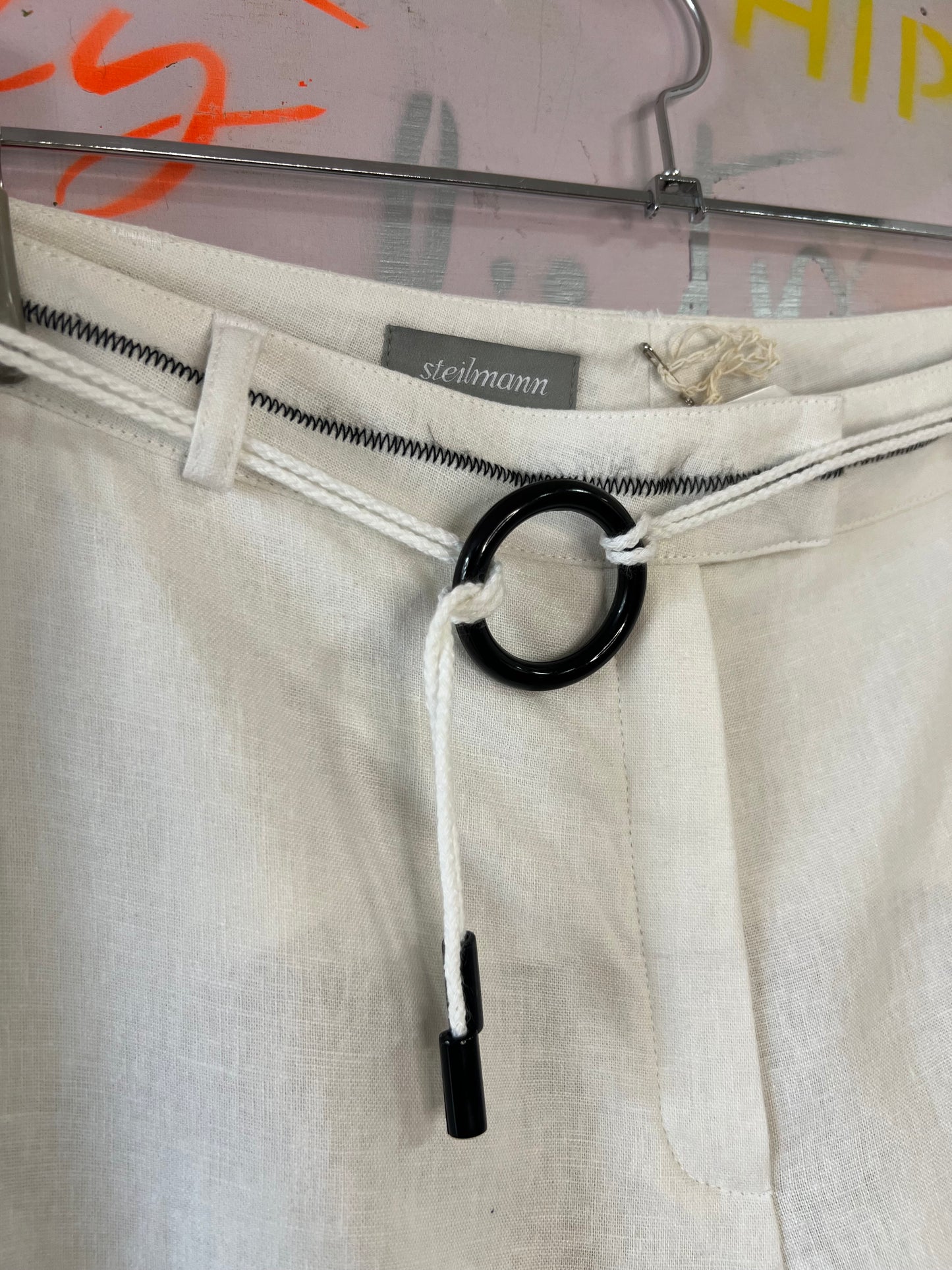 STEILMANN pellavasekoitehousut 44