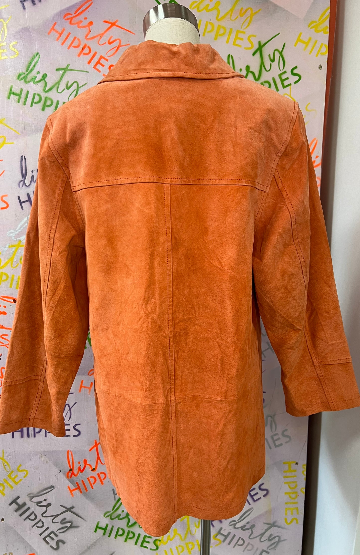 Mokkanahkatakki L/XL