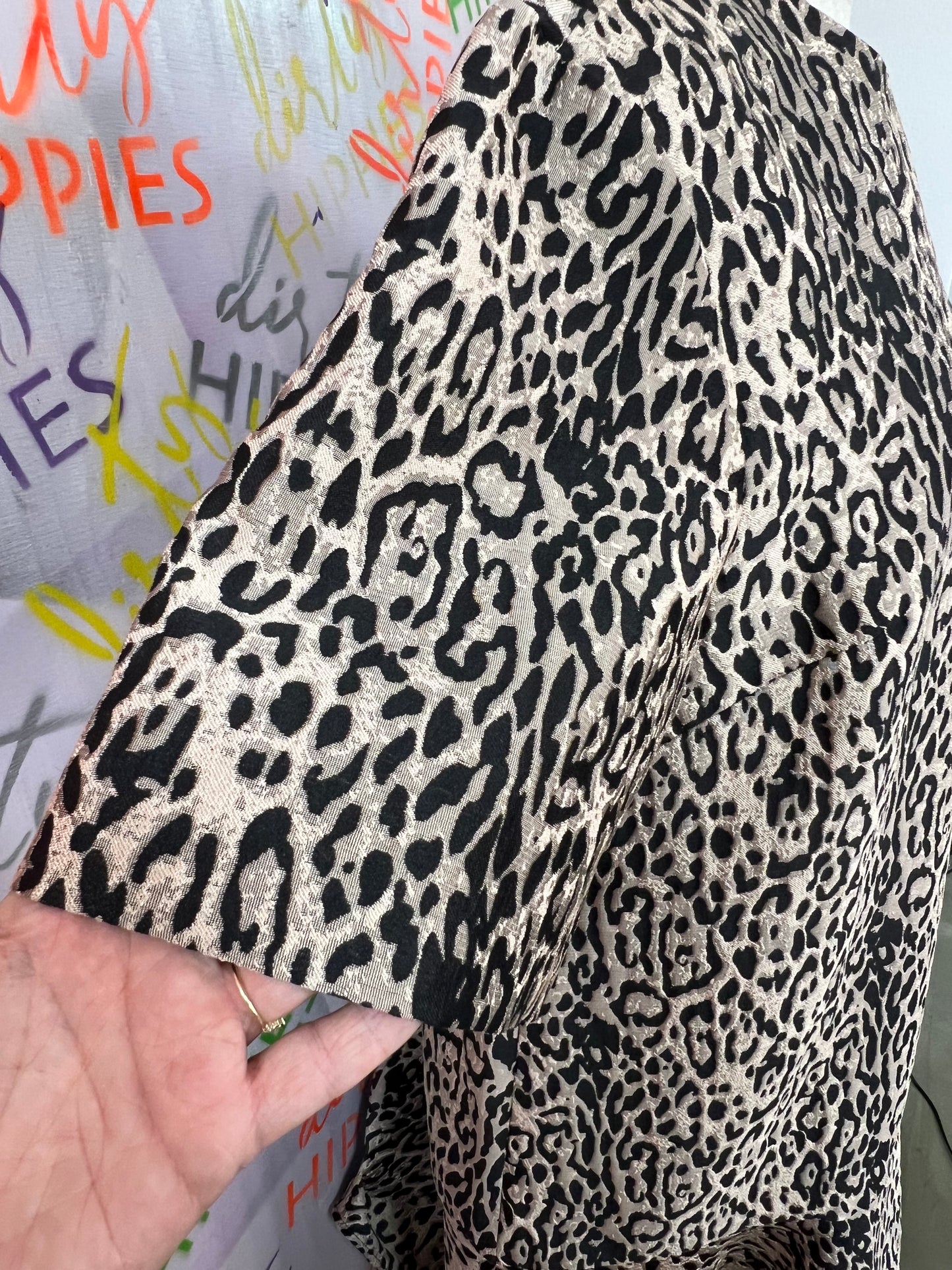 H&M leopardi mekko L/XL