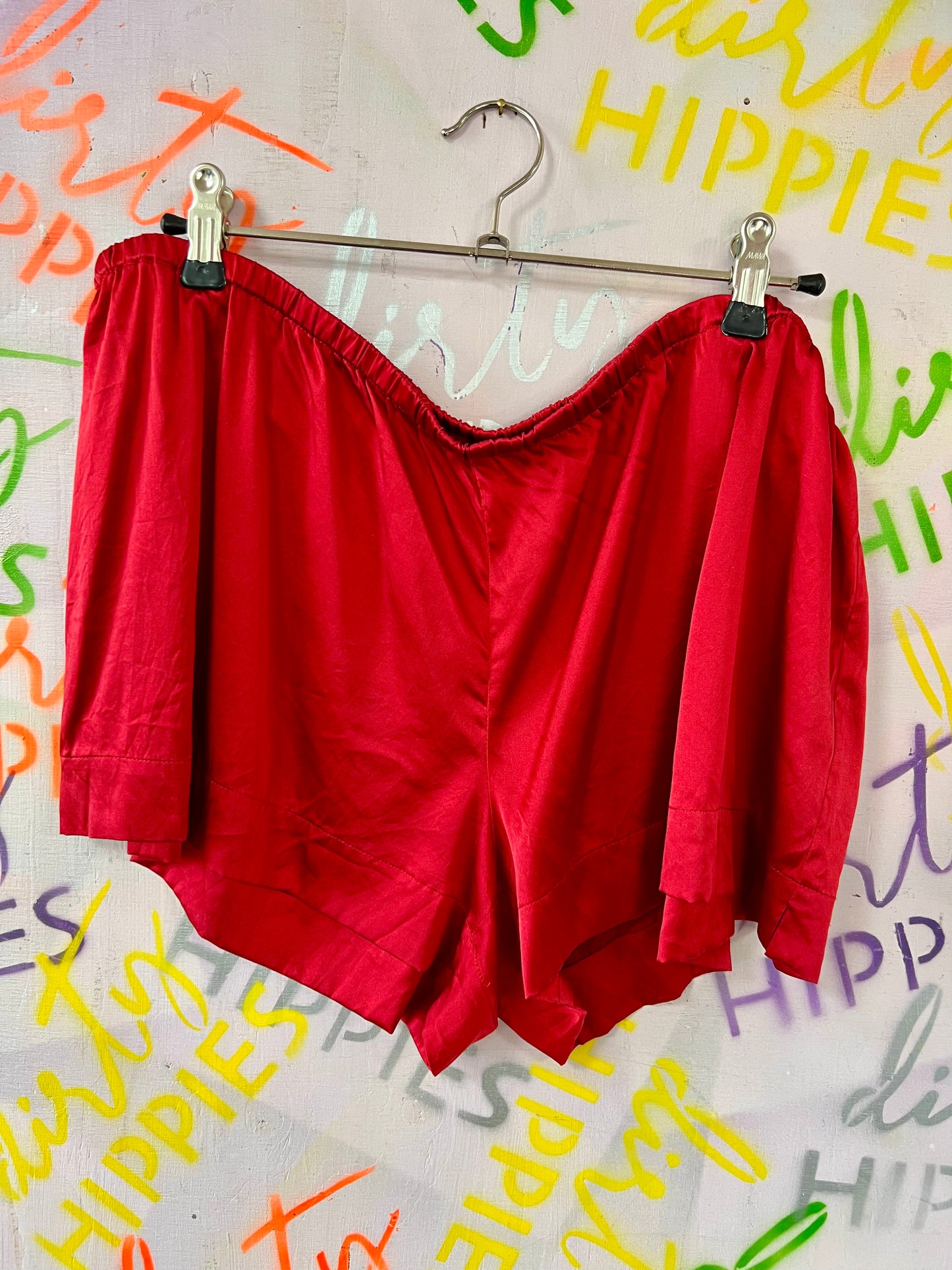 Marimekon silkki kimono ja Shortsit L (vyö puuttuu)