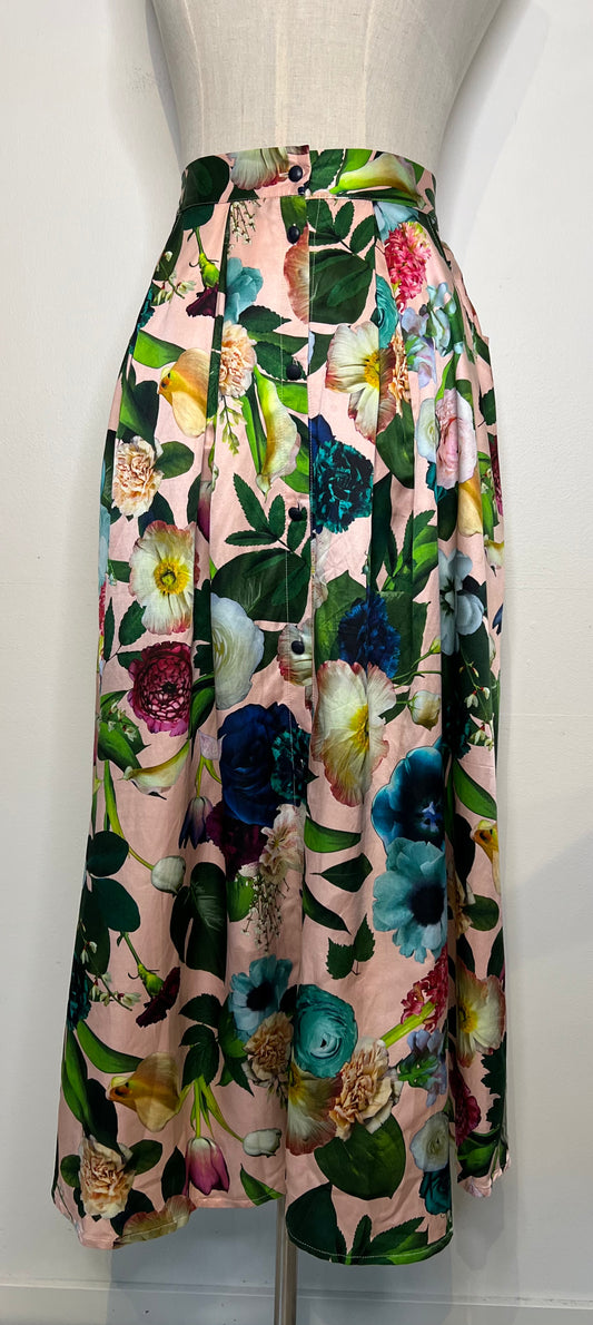 Silkkisekoite hame Uhana M (pieni)