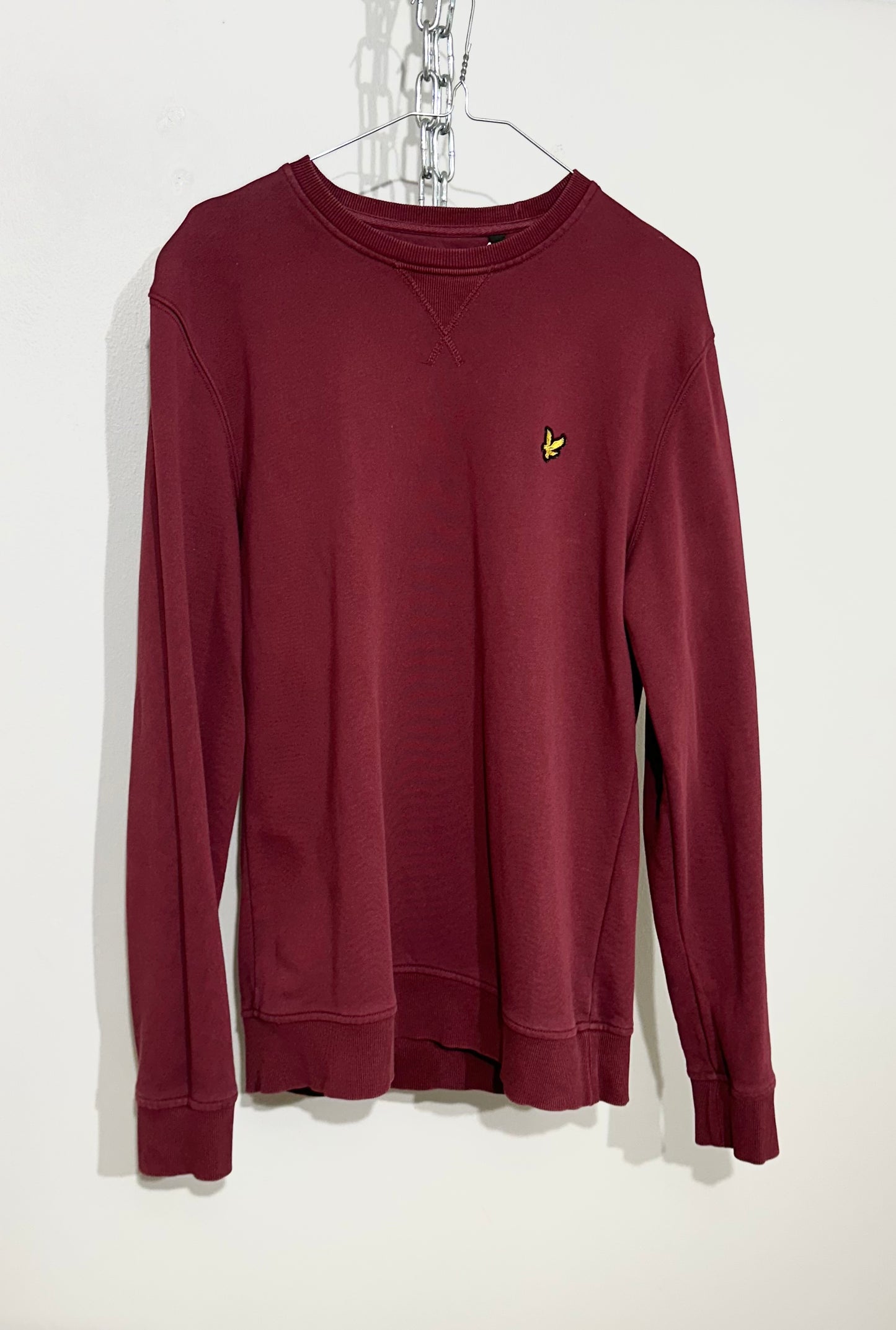 Lyle & Scott college burgundy L (mens)