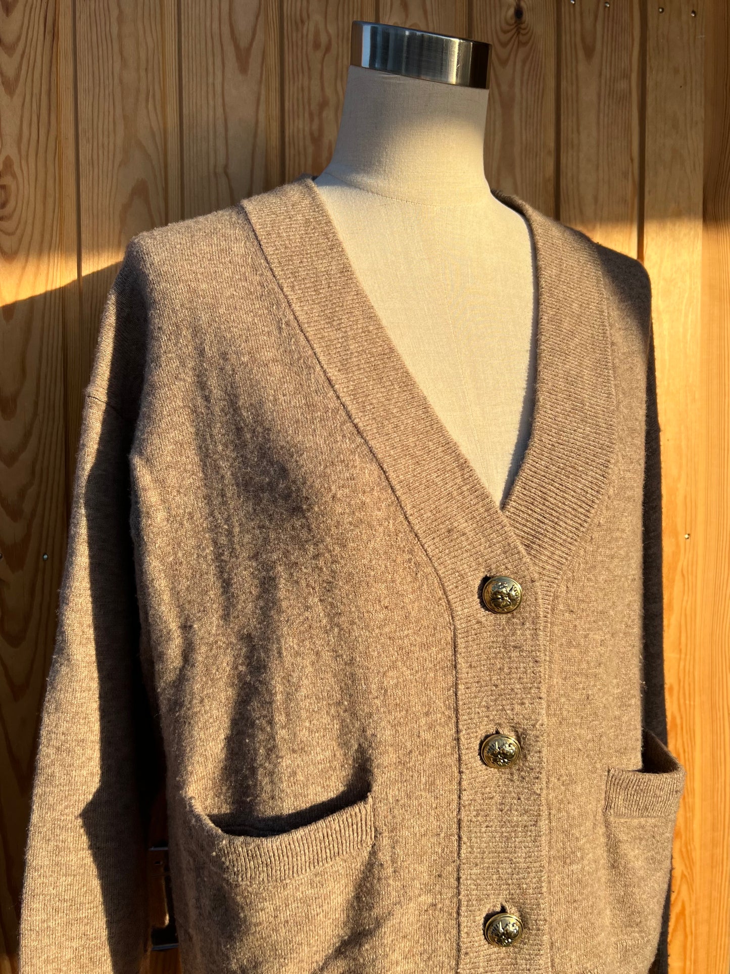 Villasekoite neule Massimo Dutti XS