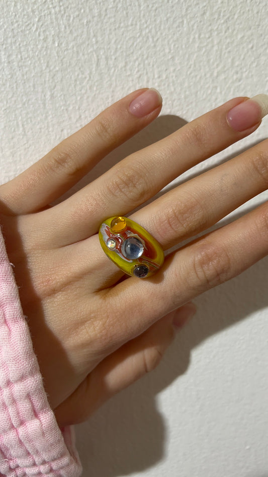 Lasisormus Karo koru ”Aurora ring”