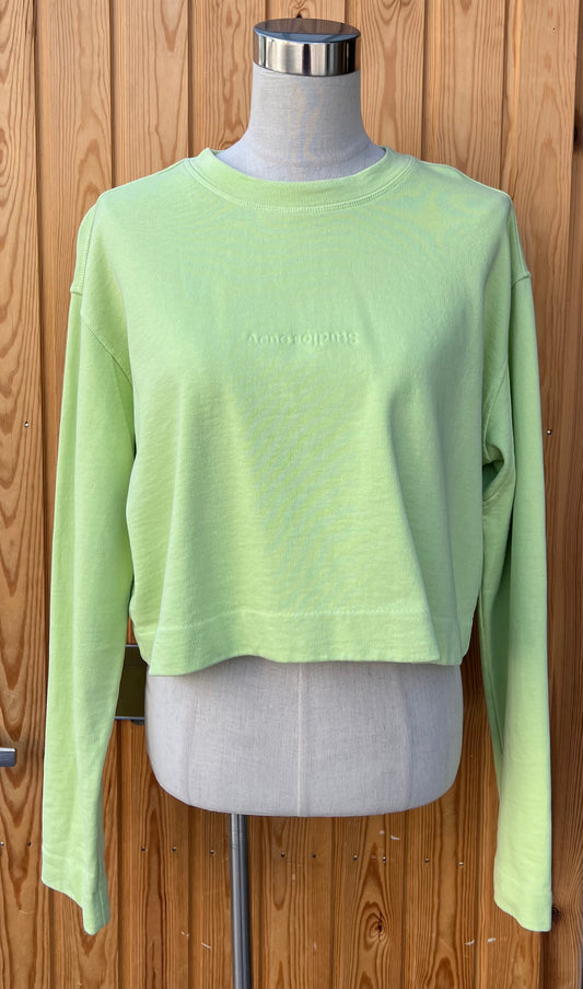 Crop COLLARI Acne Studios S vaaleanvihreä