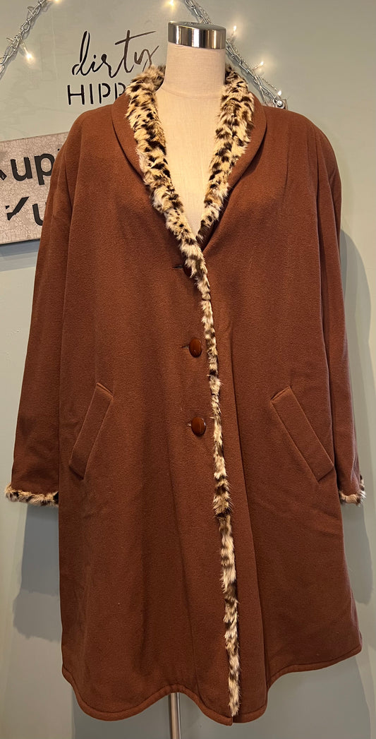 Villakangastakki turkilla M/L