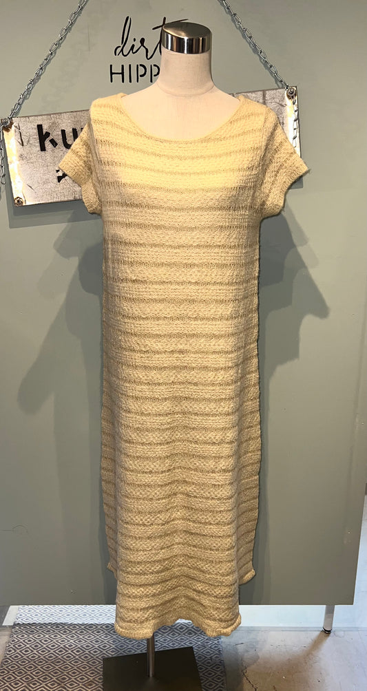 Neulemekko L uusi Zara vaalea/kulta