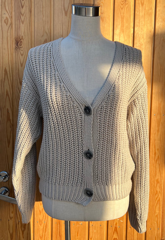 Puuvillaneule Jan n june XS (oversized)