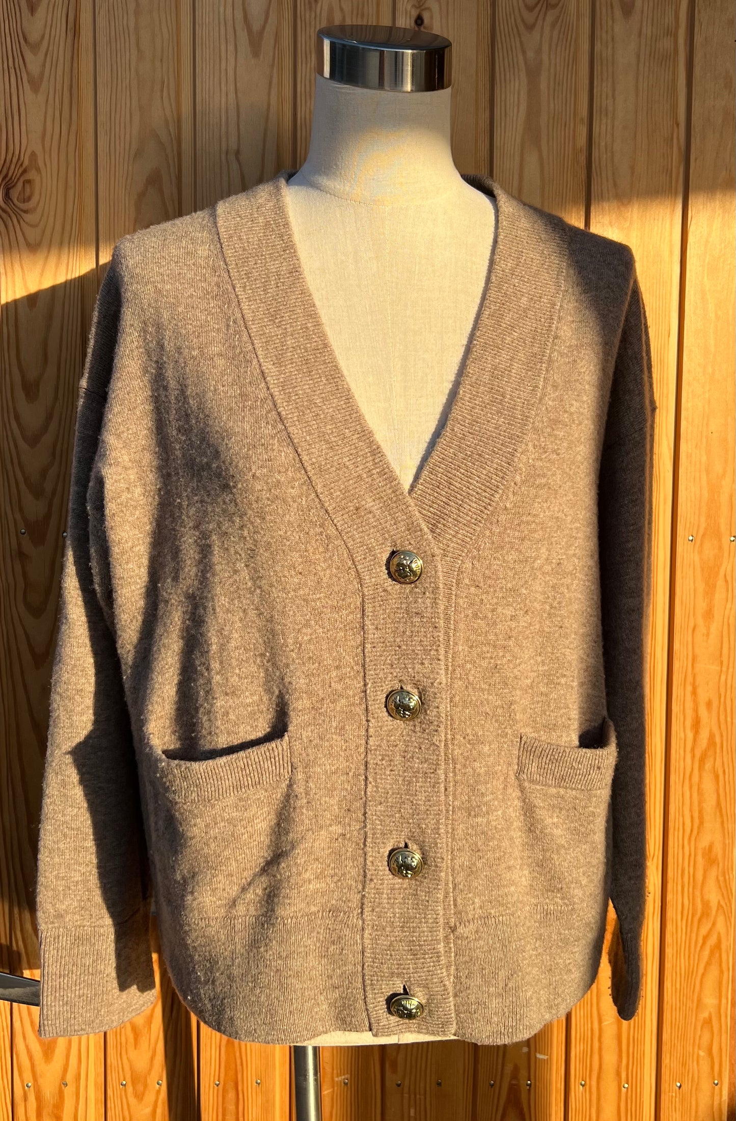 Villasekoite neule Massimo Dutti XS