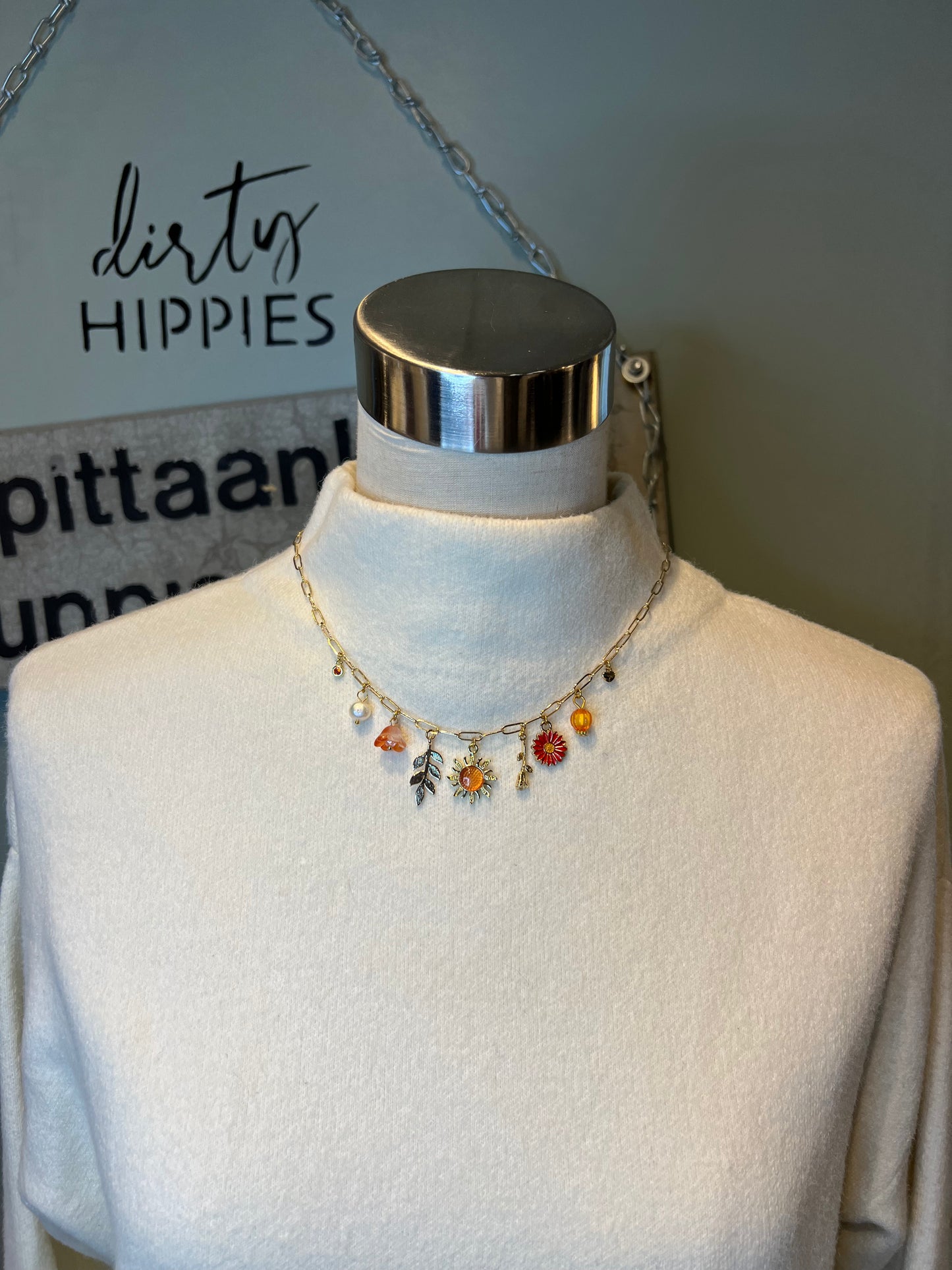 Kaulakoru MEMMICHARM kult/oranssi