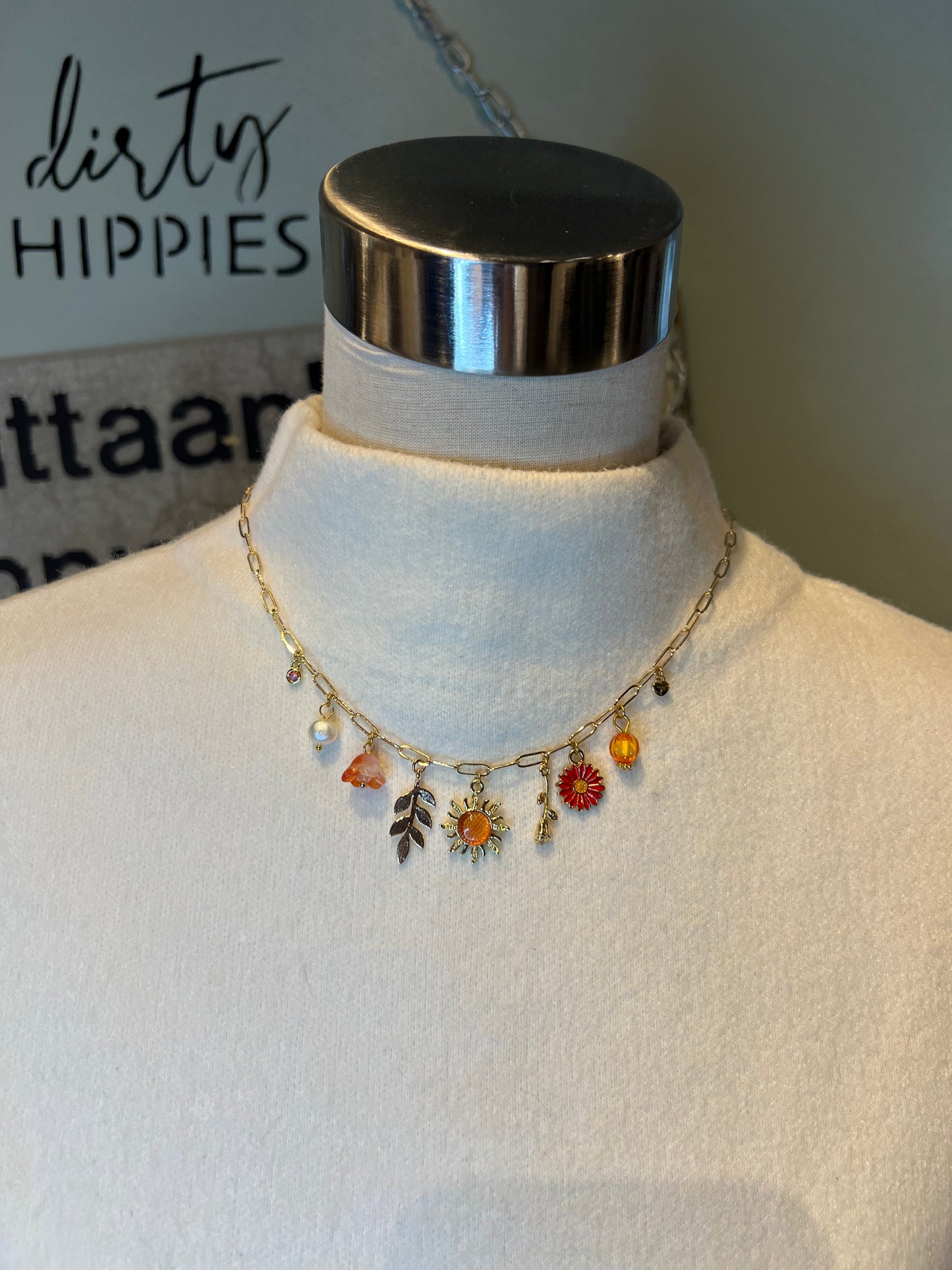 Kaulakoru MEMMICHARM kult/oranssi