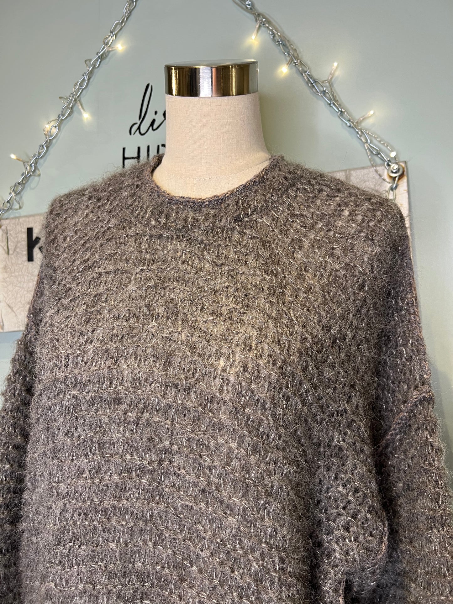 Alpakka/Silkki neule ONE SIZE