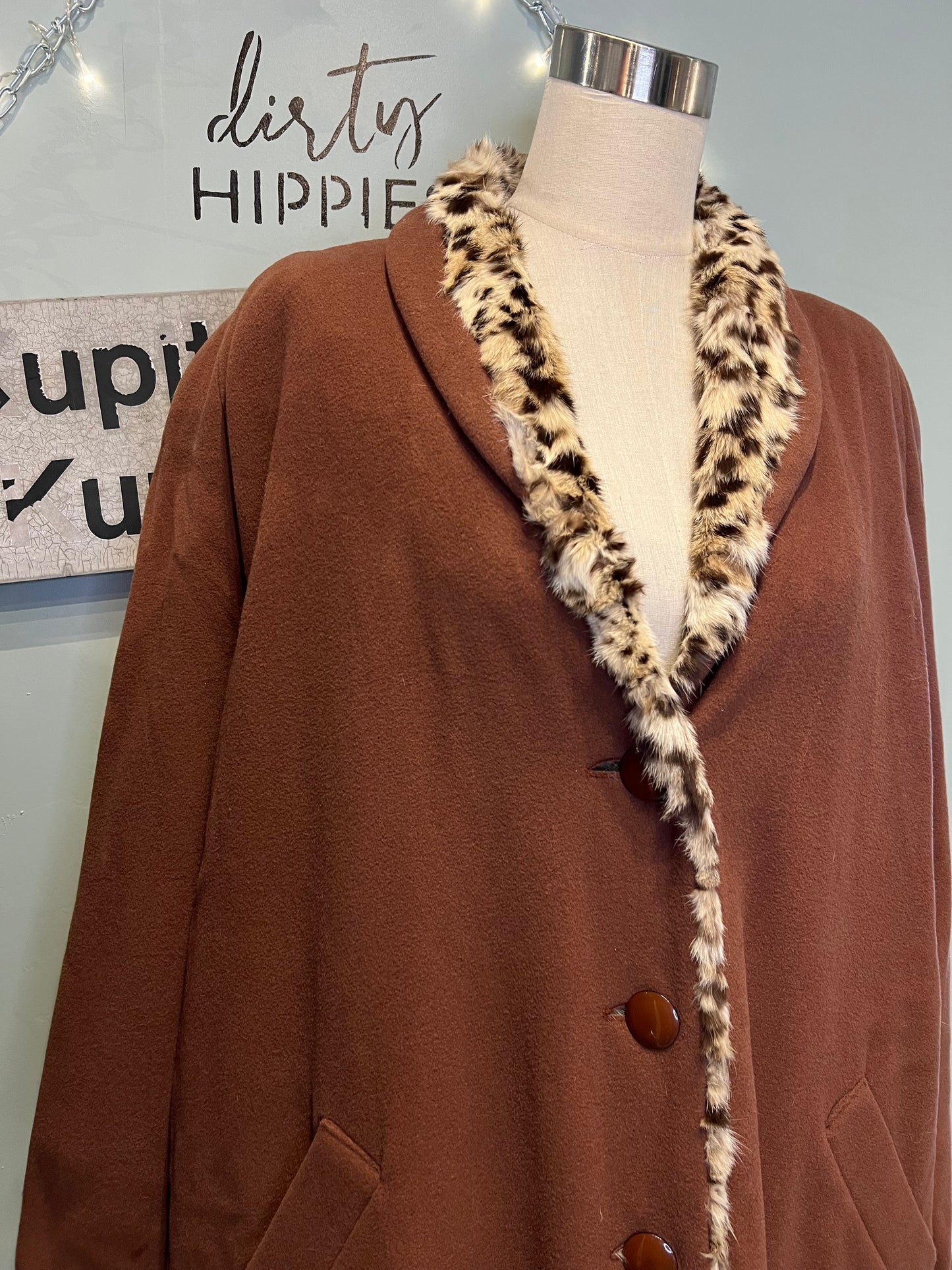 Villakangastakki turkilla M/L