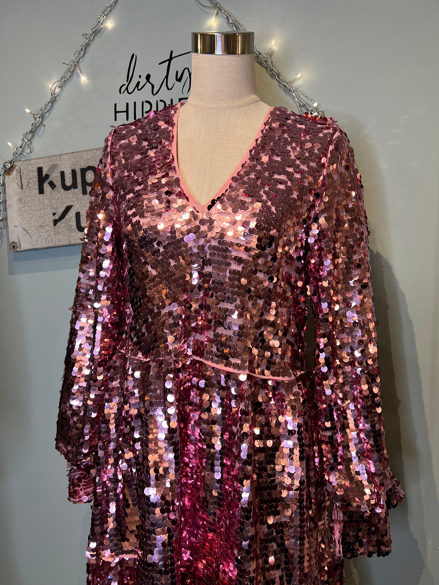 Paljettimekko Y.A.S M