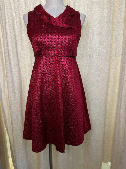 Retroglittermekko (38)