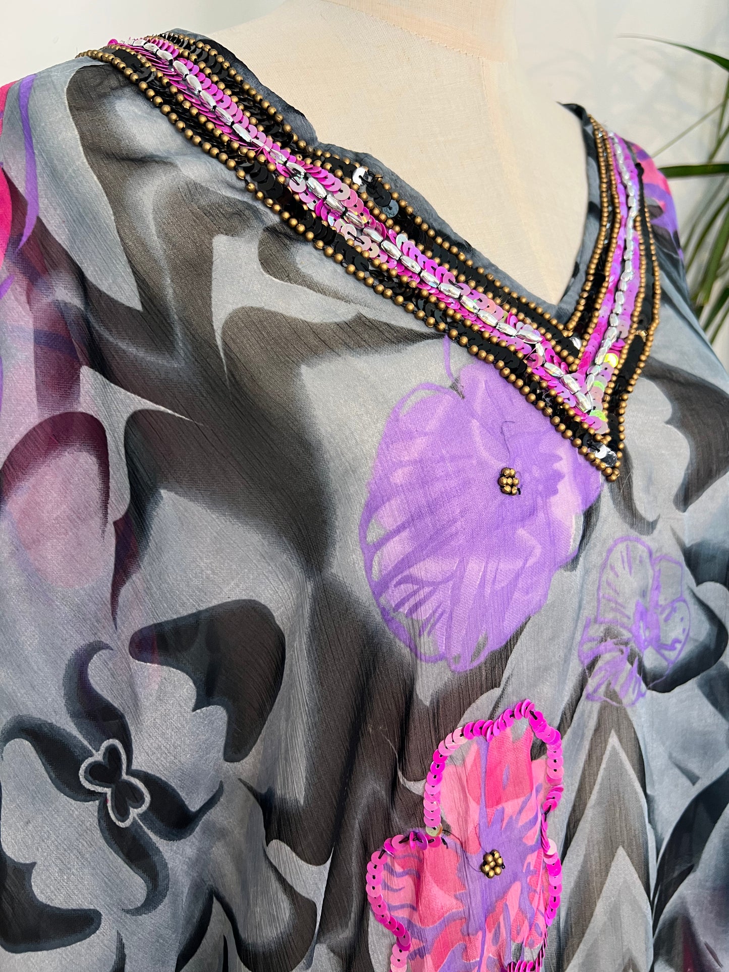Sheer kimono L/XL