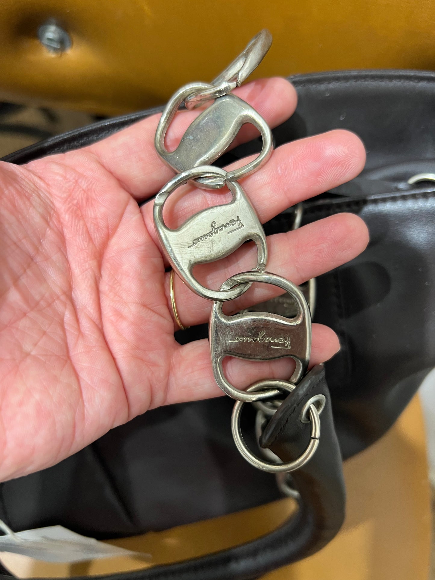 Salvatore Ferragamo VINTAGE Nahkalaukku