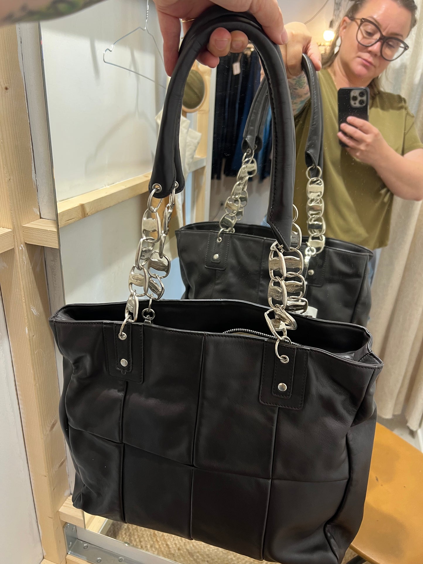 Salvatore Ferragamo VINTAGE Nahkalaukku