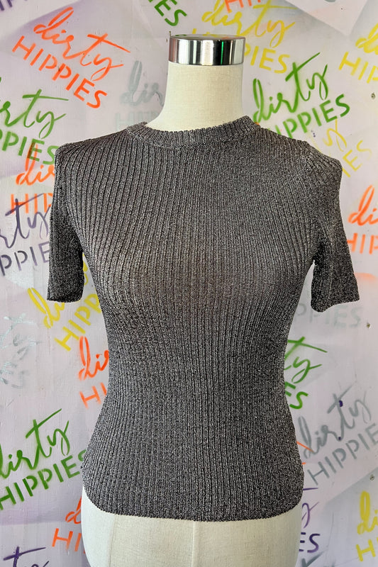 H&M Glitter t-paita S