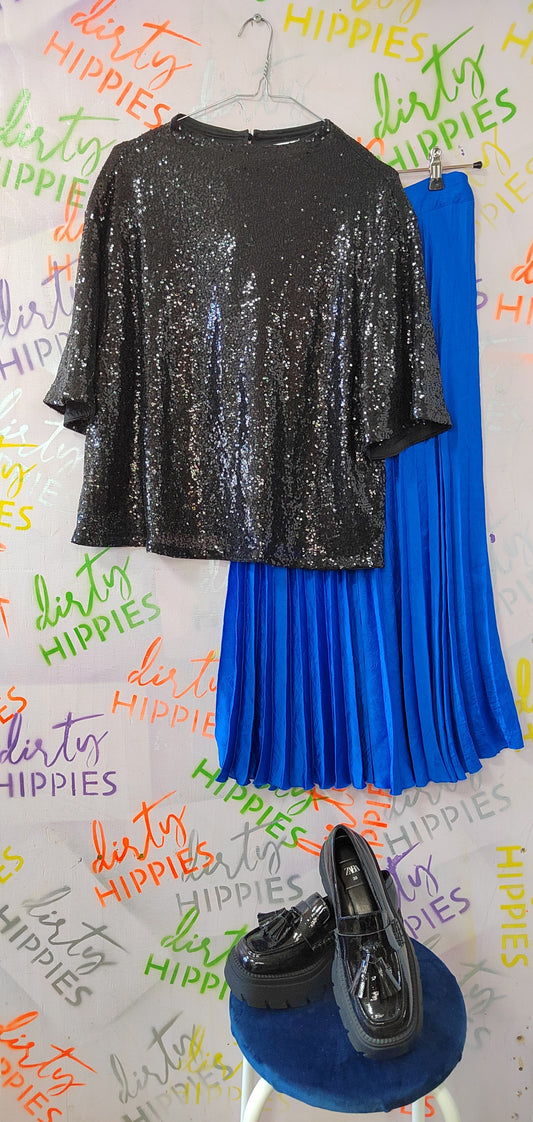 H&M paljettipaita XL